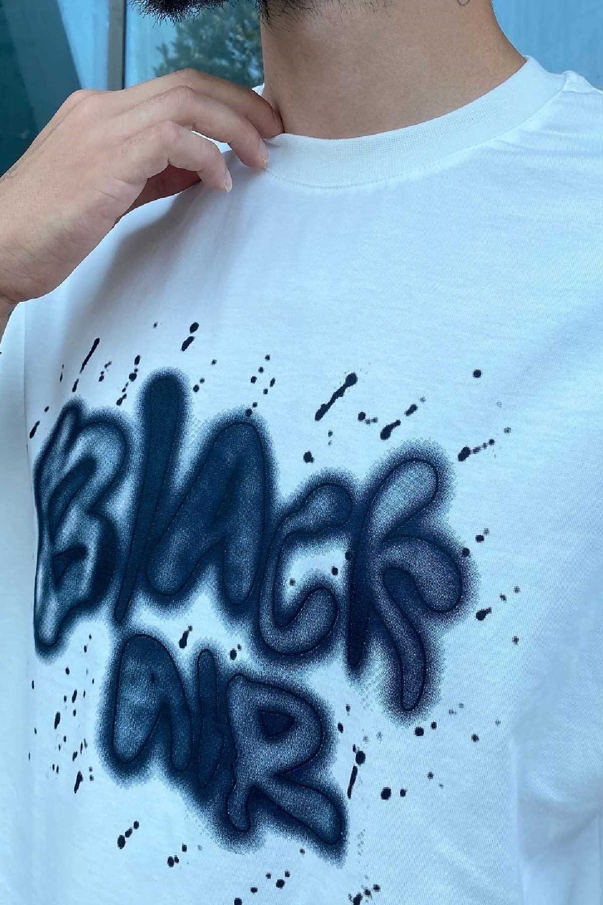 Oversize Black Air T-Shirt