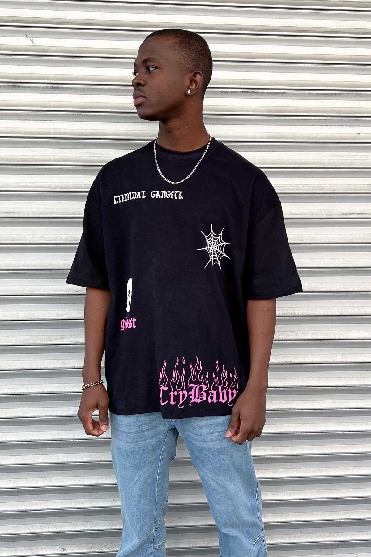 Oversize Criminal Gansta T-Shirt