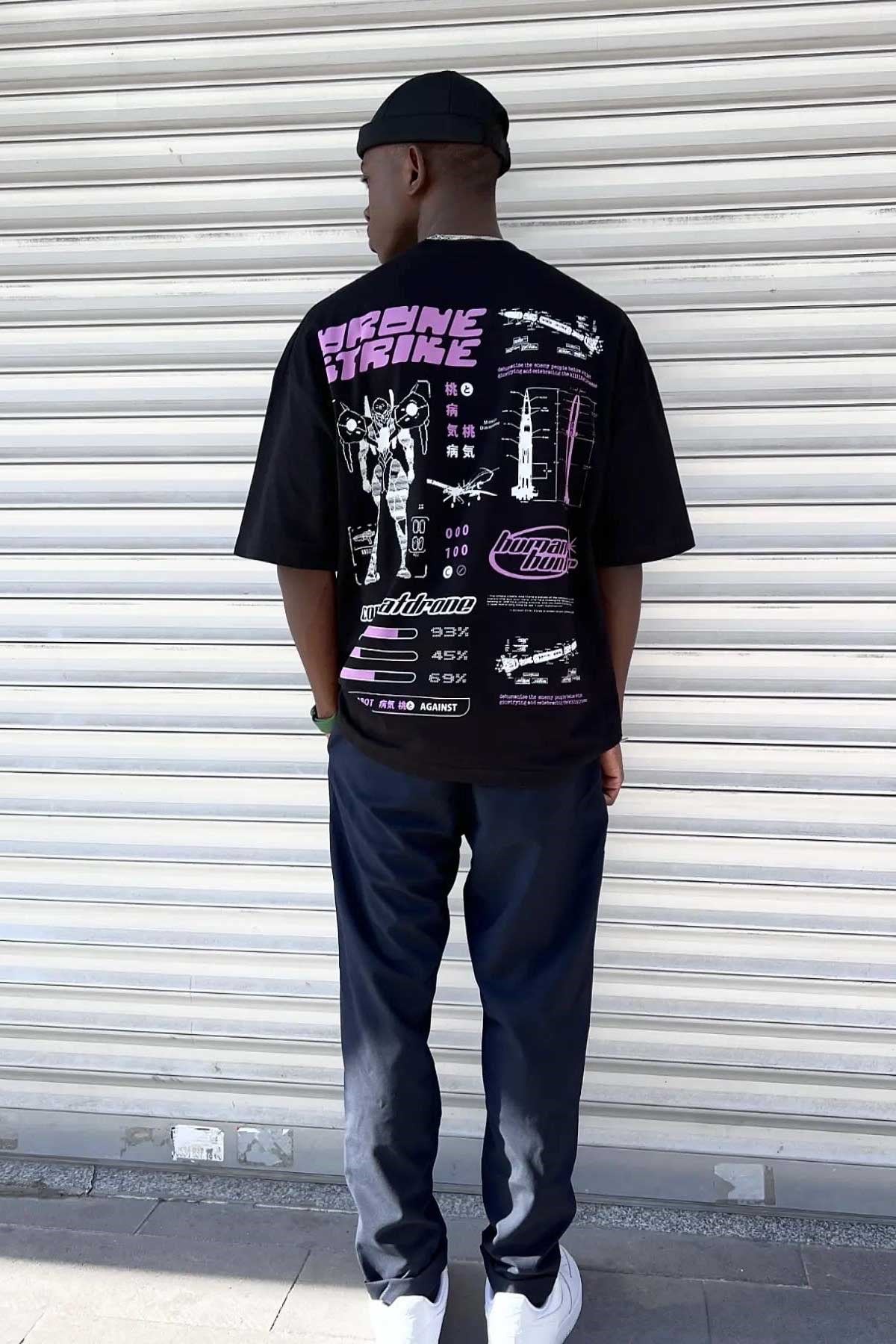 Oversize Drone Strike T-Shirt