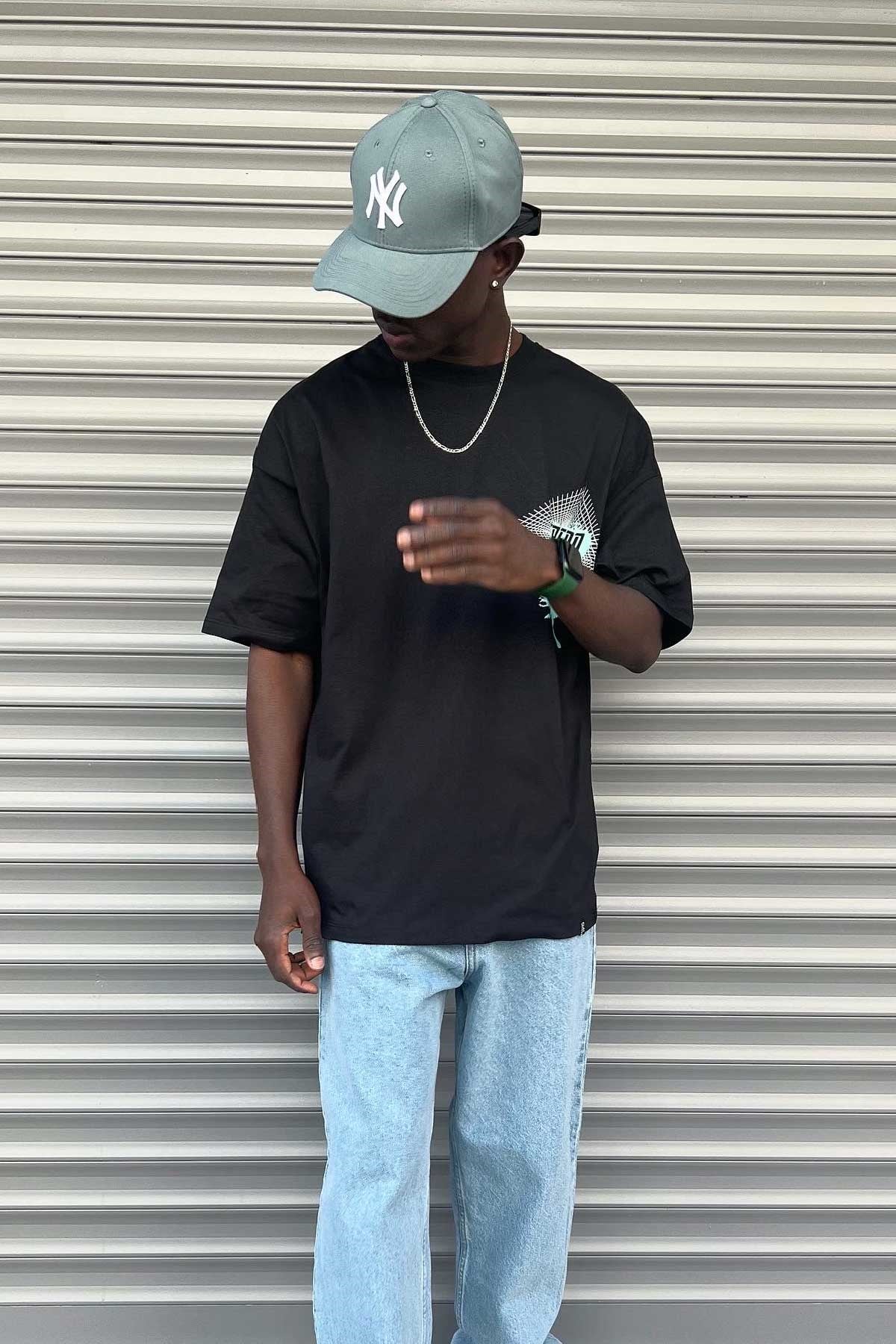 Oversize Flat White T-Shirt