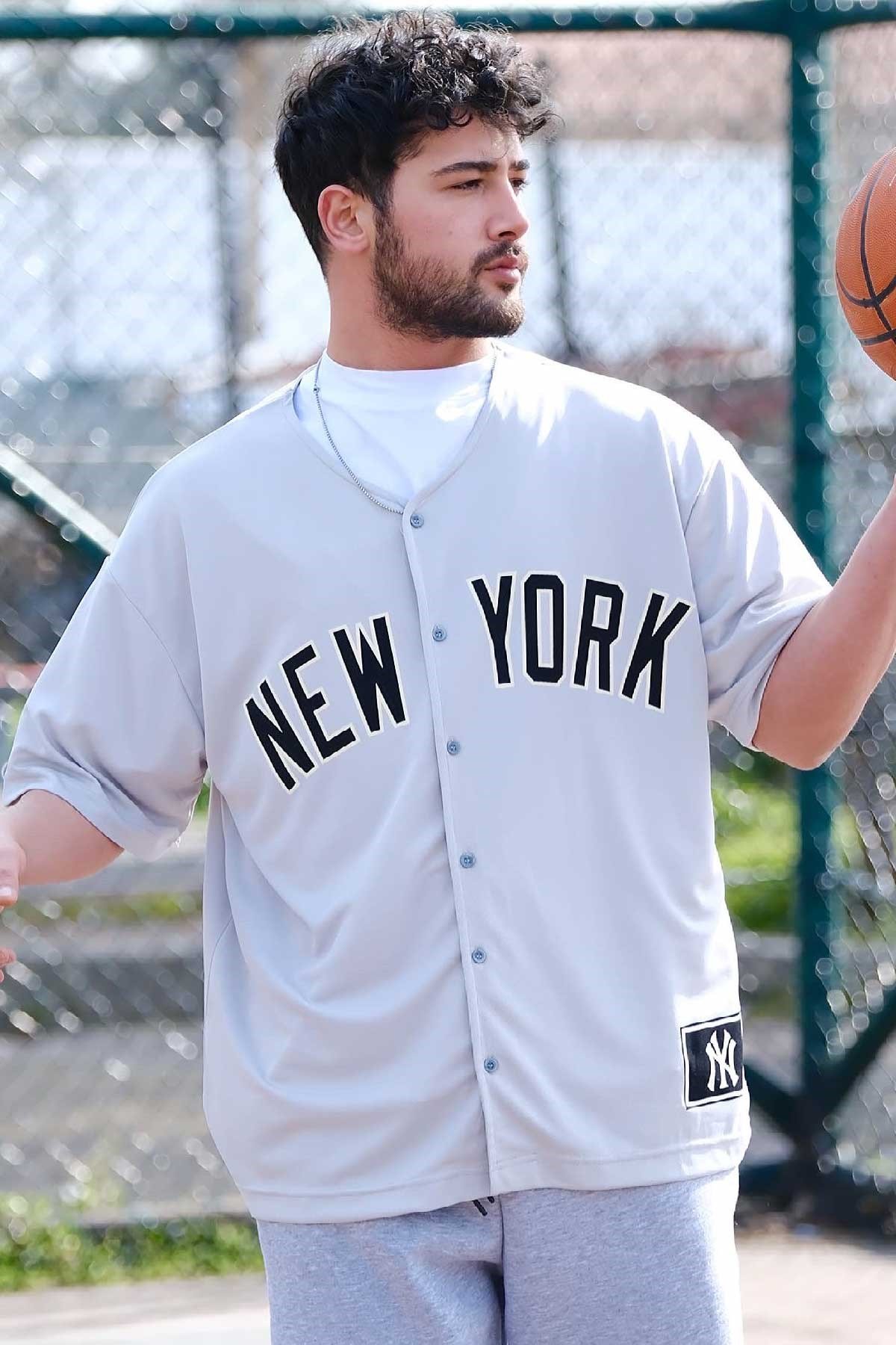 Oversize Gri NY Forma 