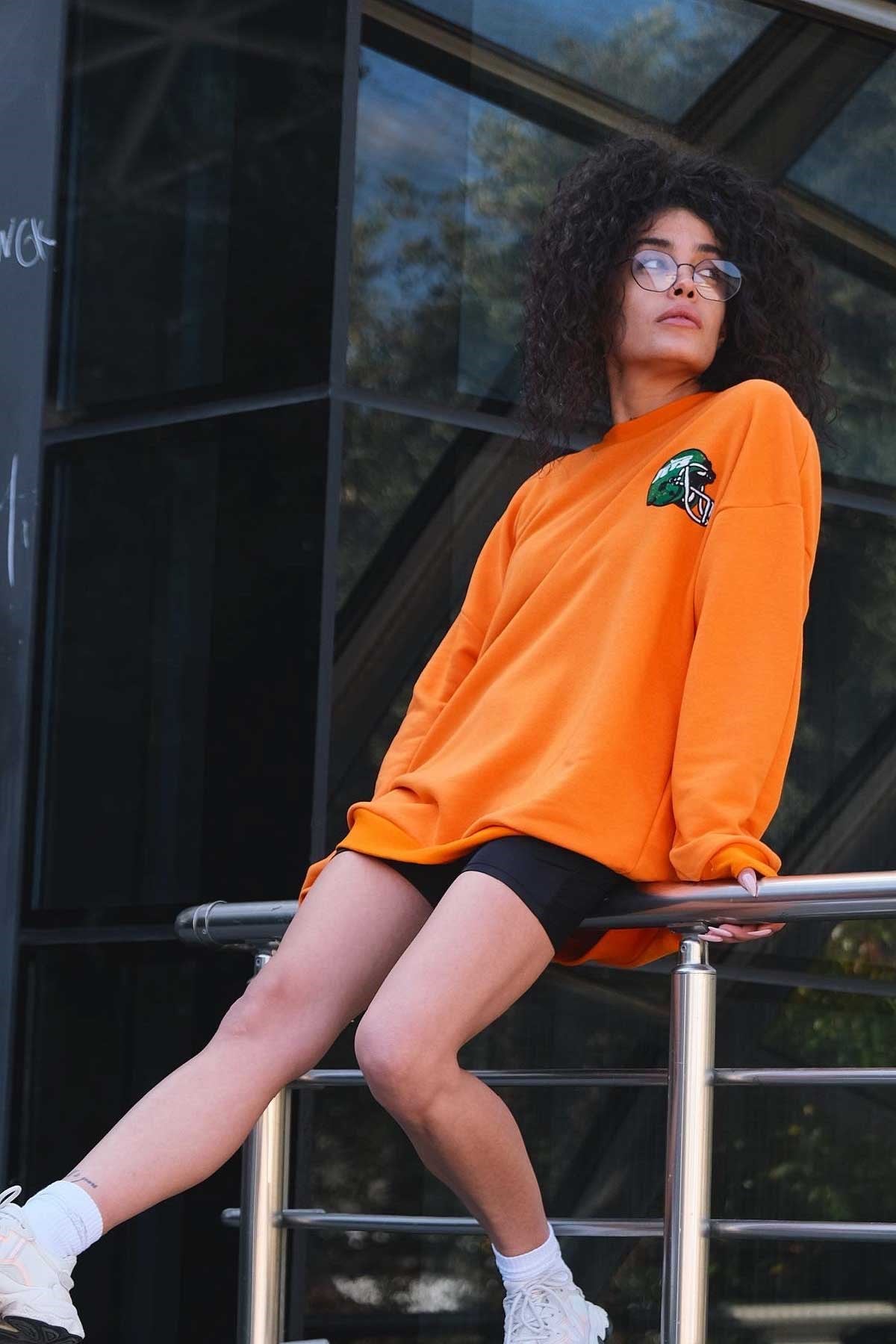 Oversize Jets Sweatshirt