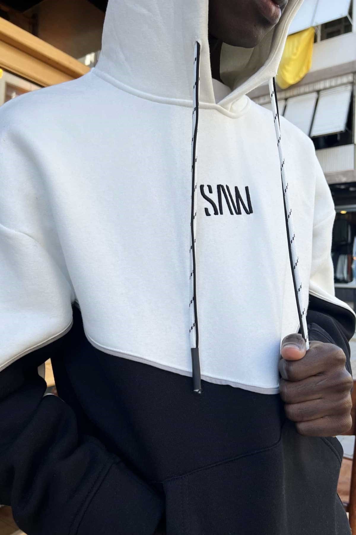 Oversize Kapşonlu Sweatshirt