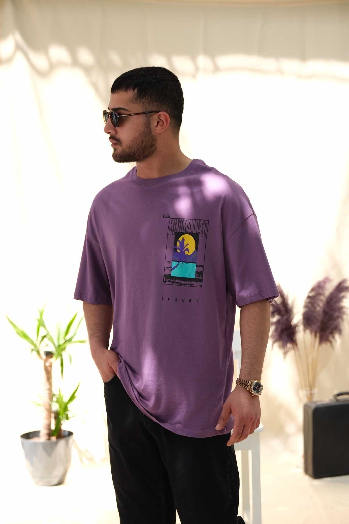 Oversize Mor Minimalist 