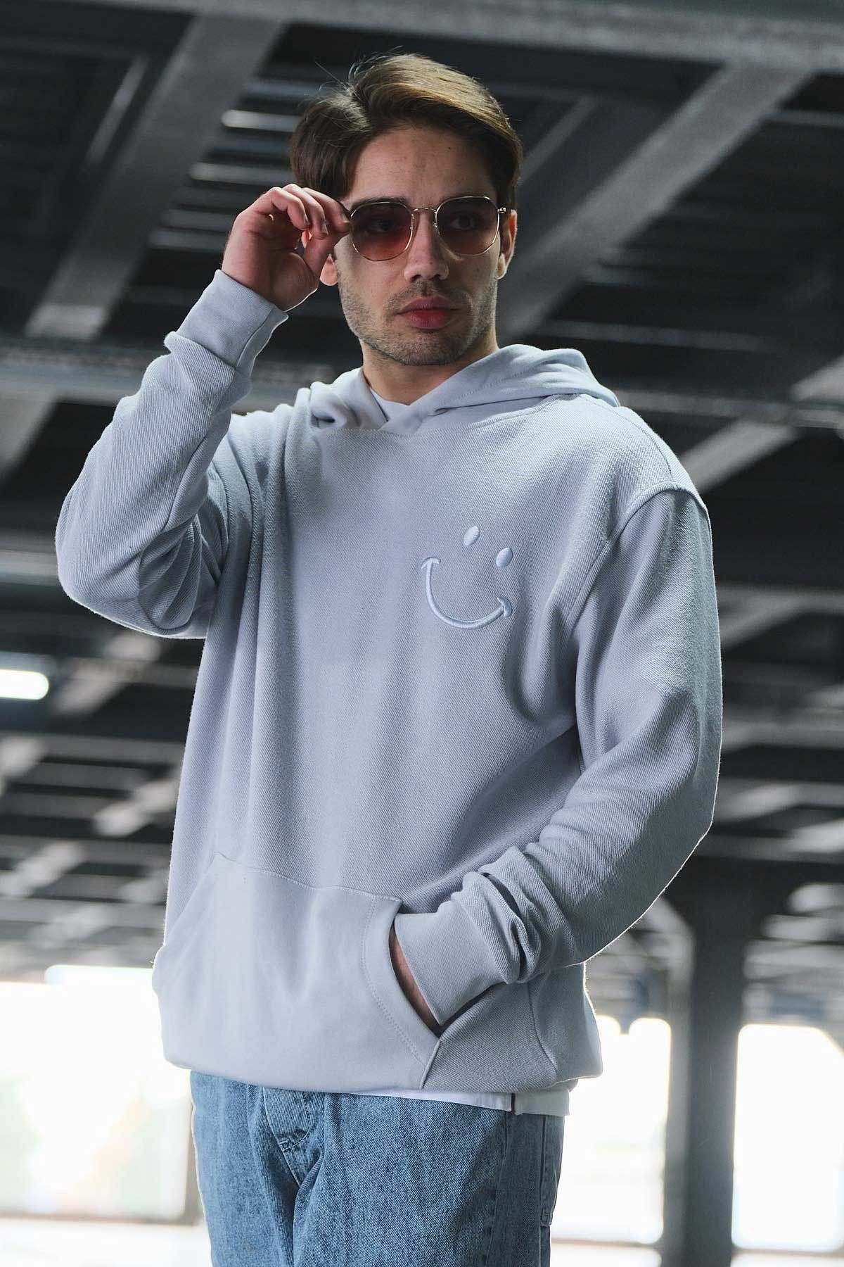 Oversize Smile Sweatshirt