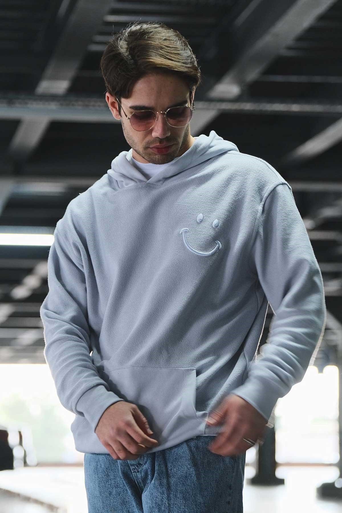 Oversize Smile Sweatshirt