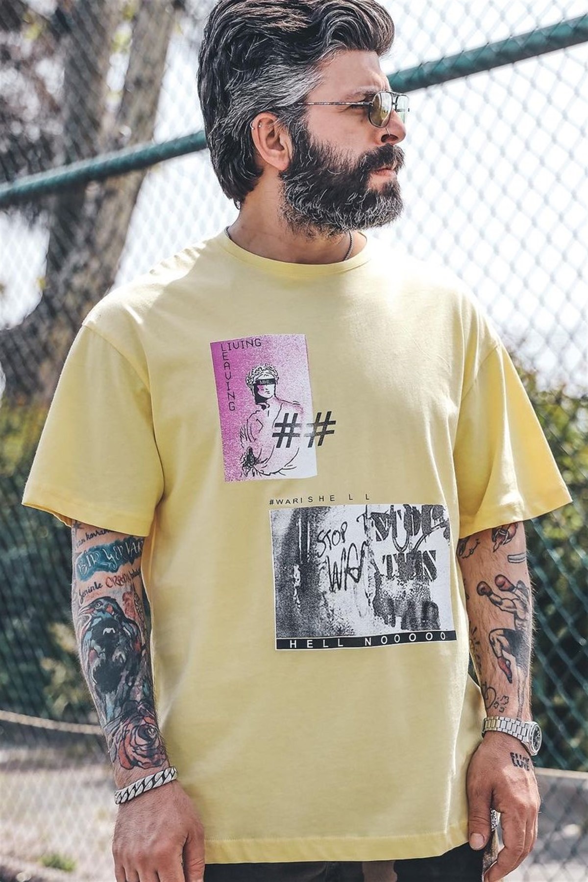 Oversize War Is Hell T-Shirt Hardal
