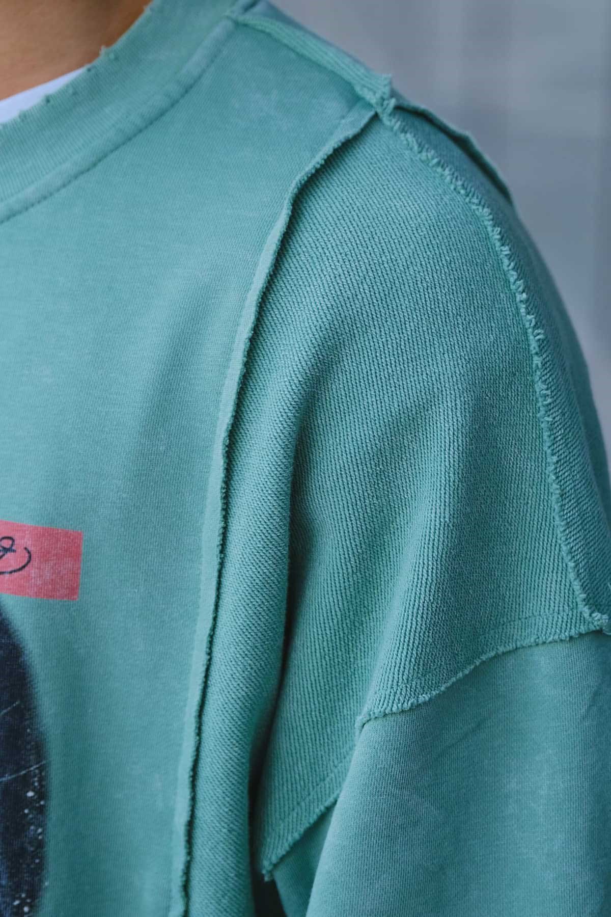 Oversize Yıkamalı Sweatshirt