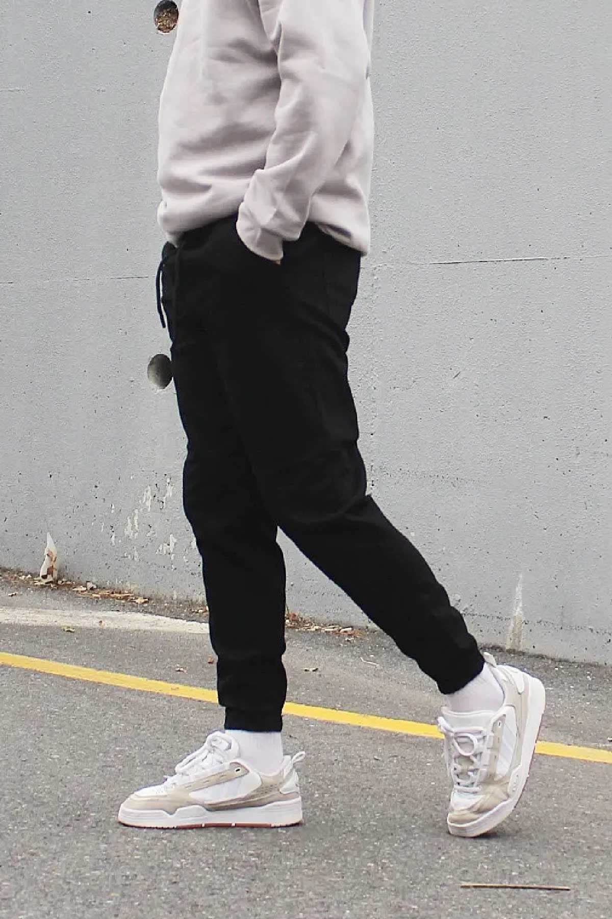 Siyah Basic Jogger