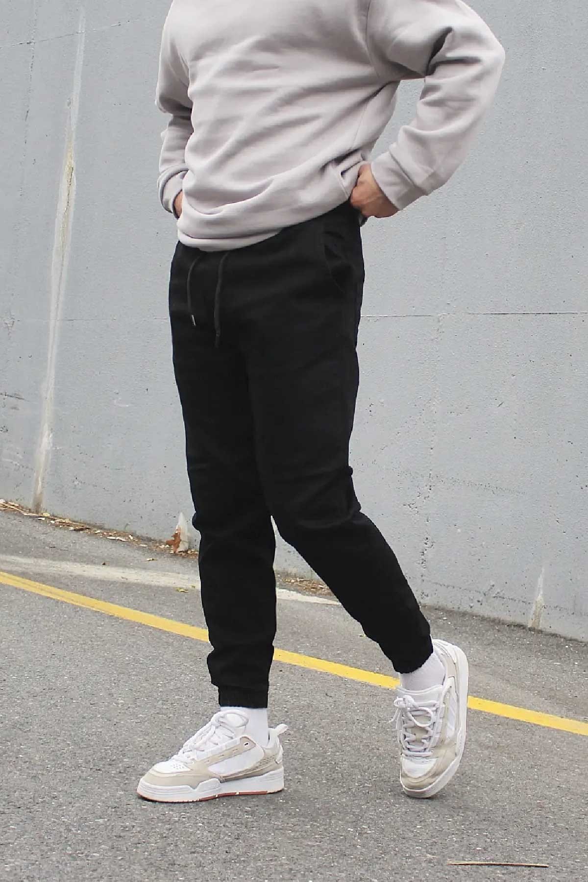 Siyah Basic Jogger