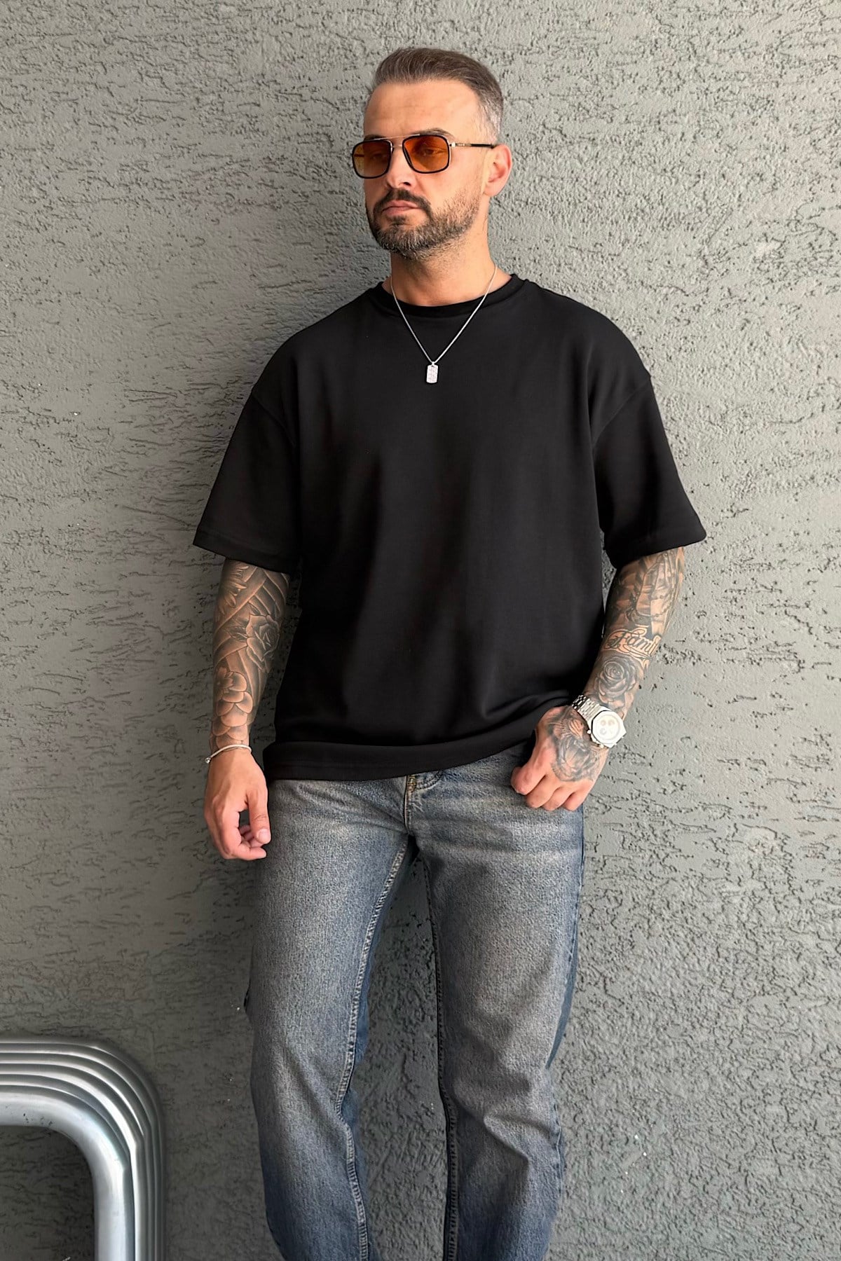 Siyah Basic T-Shirt