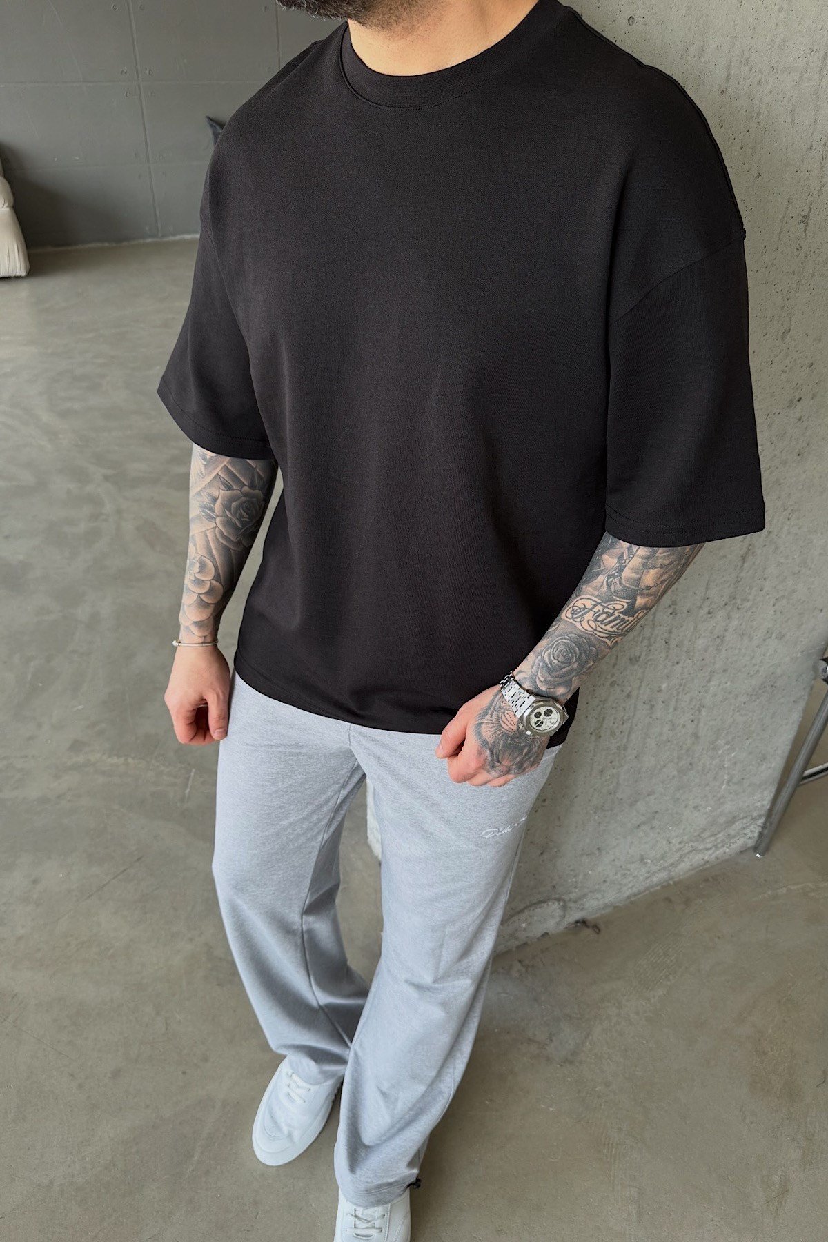 Siyah Basic T-Shirt