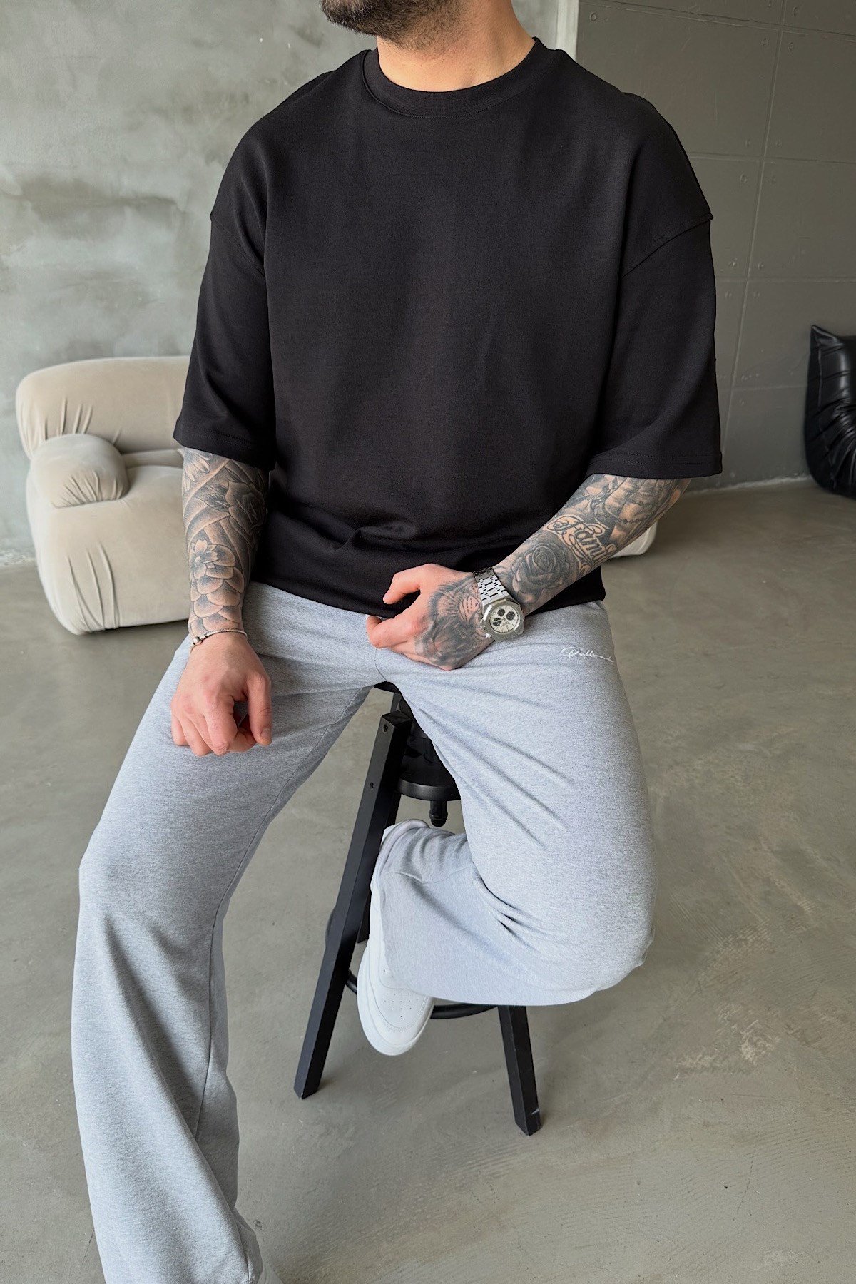 Siyah Basic T-Shirt