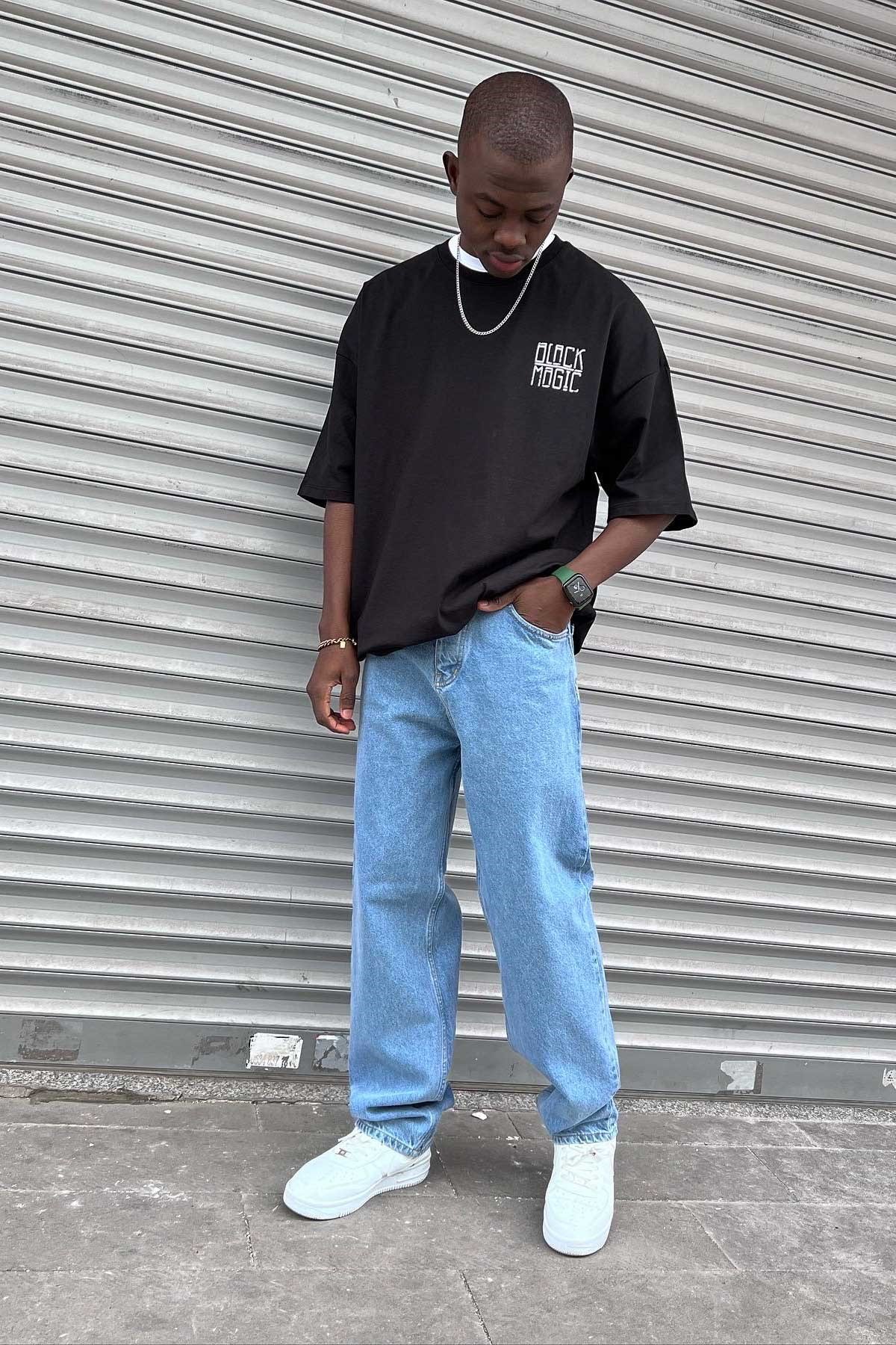Siyah Oversize T-Shirt