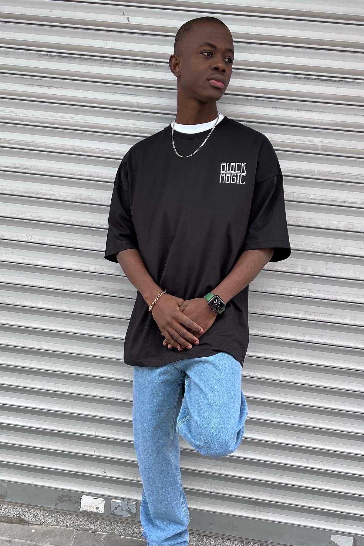Siyah Oversize T-Shirt