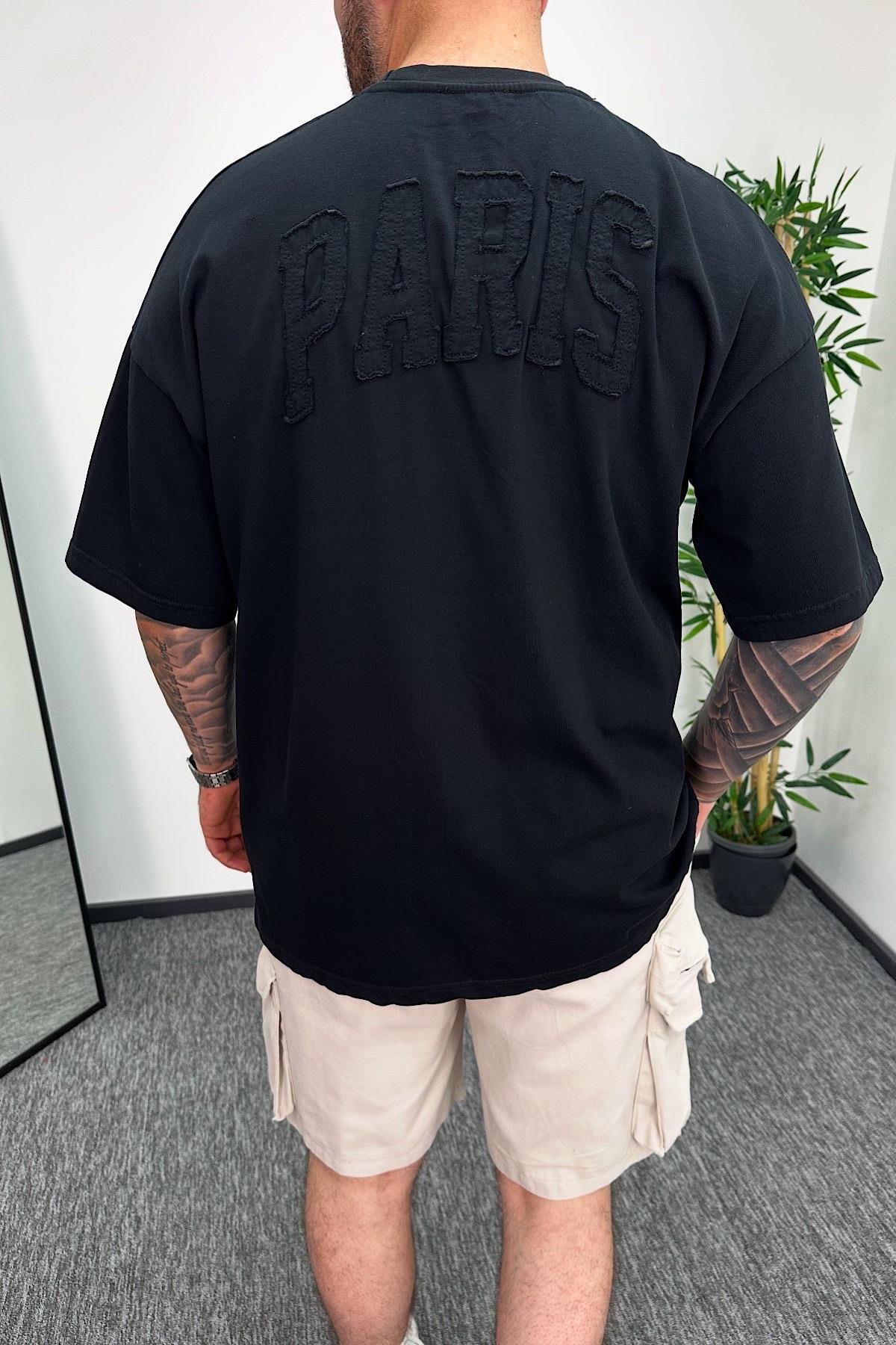 Siyas Paris Baskılı T-Shirt