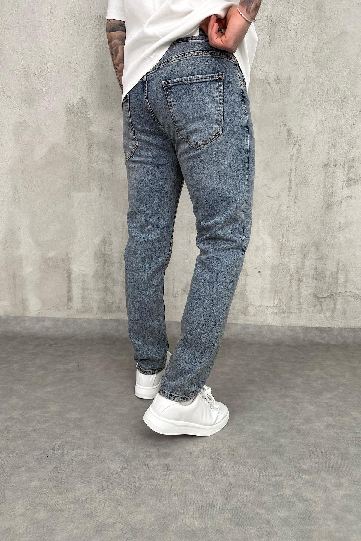 Taşlamalı Regular Fit Jean