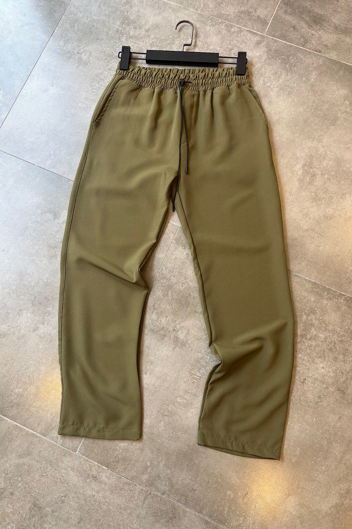 Yeşil Baggy Kalıp Pantlon 