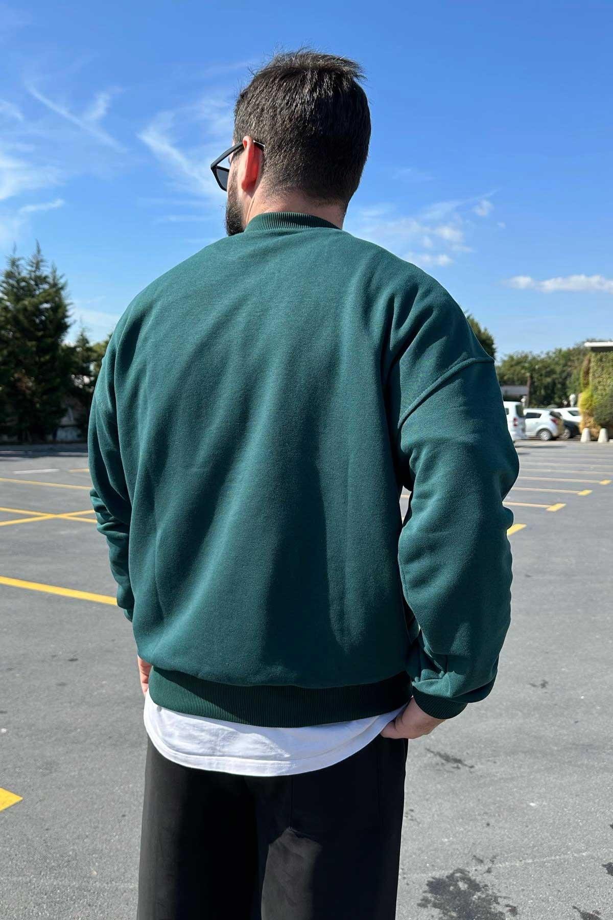 Yeşil New Orleans Sweat
