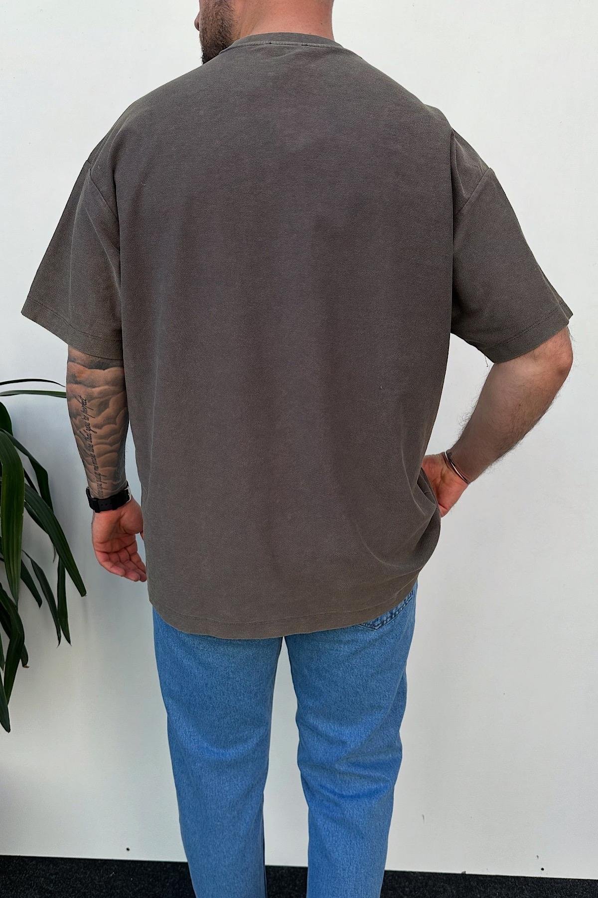 Yıkamalı Chill Out T-Shirt