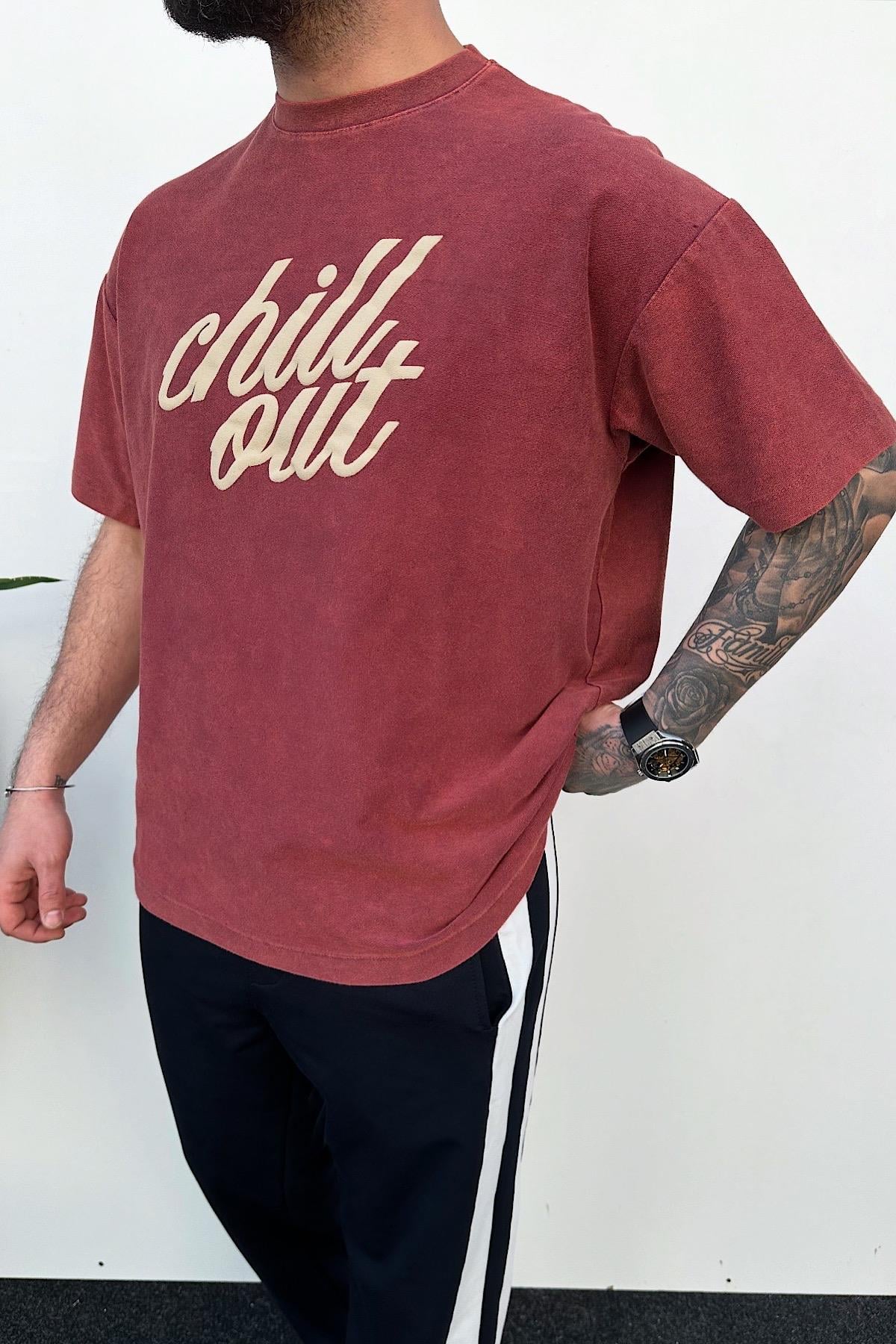 Yıkamalı Chill Out T-Shirt