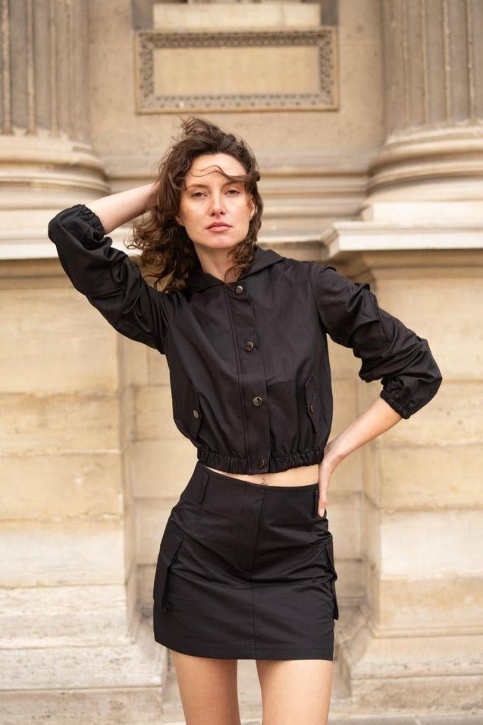 AGNÈS BLACK SKIRT