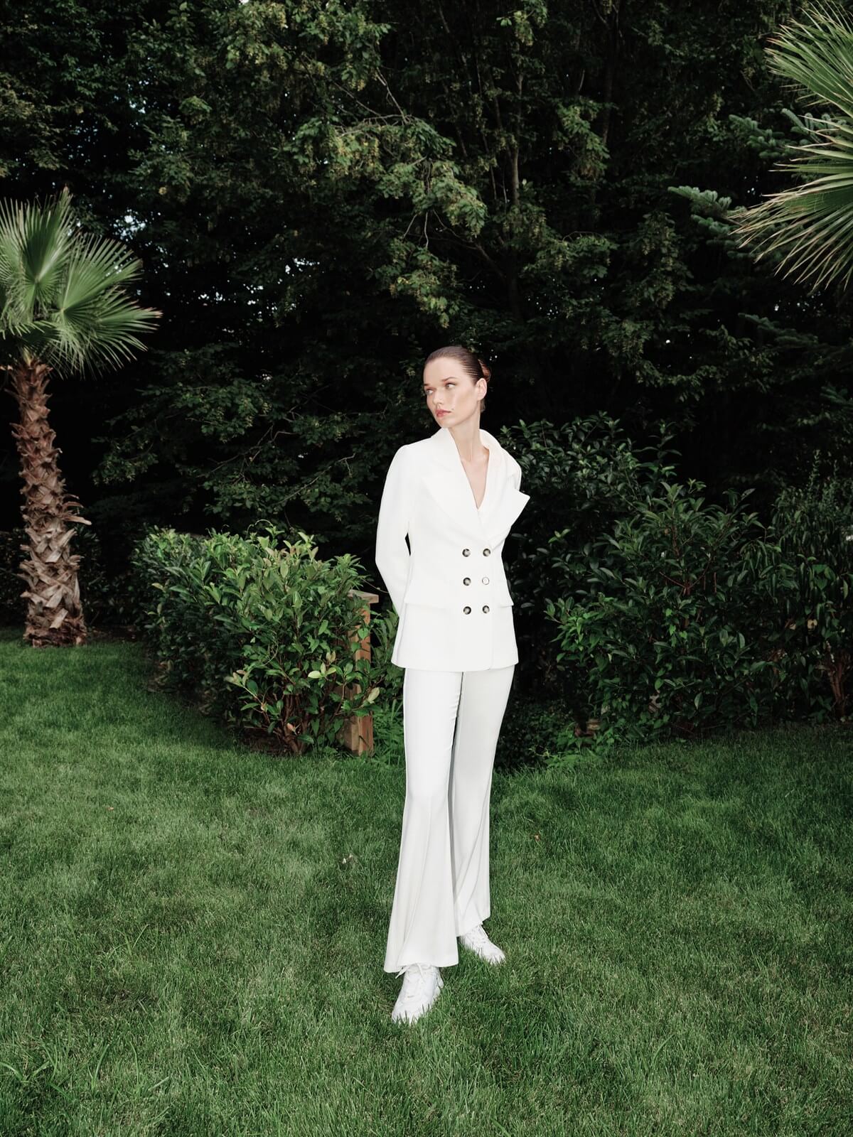 Bella Pants Ecru