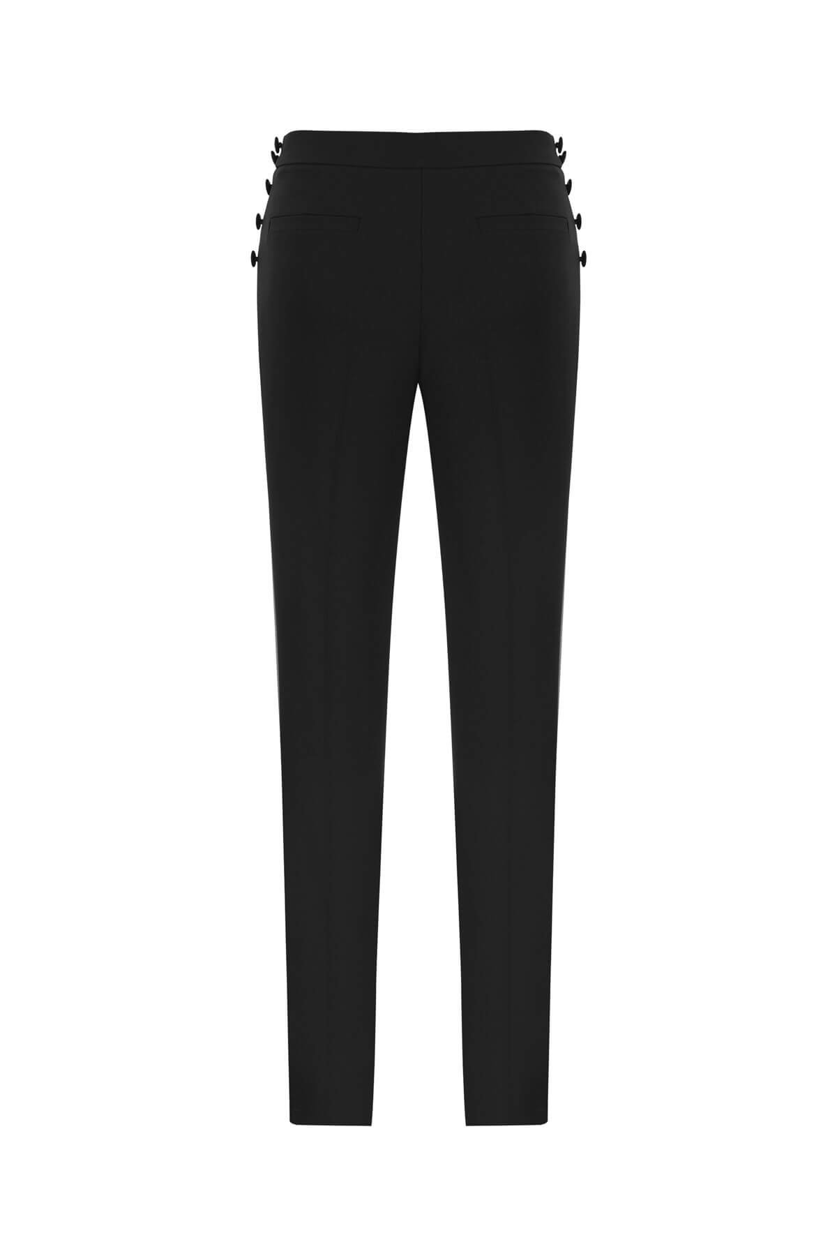 BUTTONED PANTS BLACK