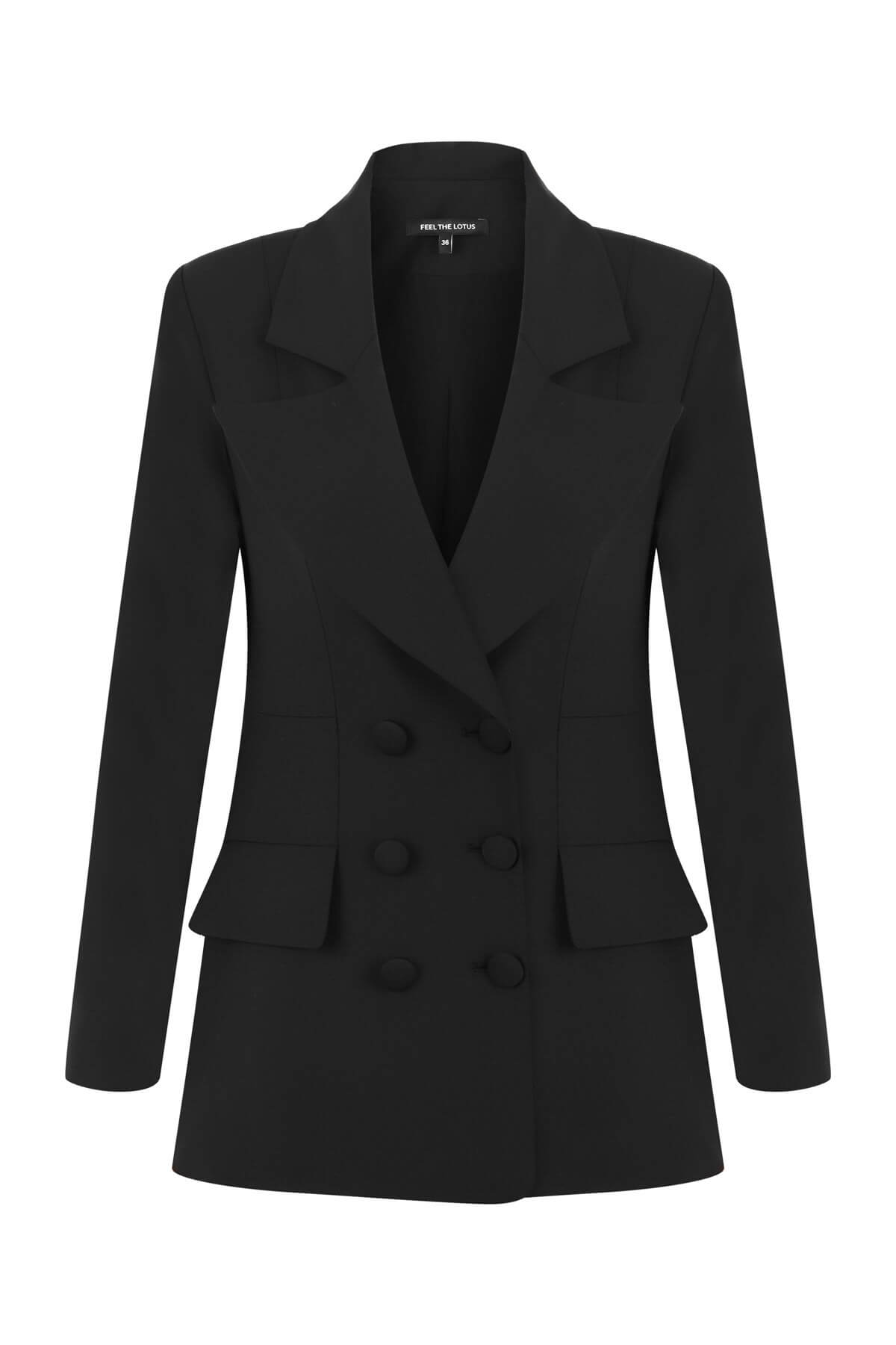 CELESTIAL BLAZER JACKET BLACK