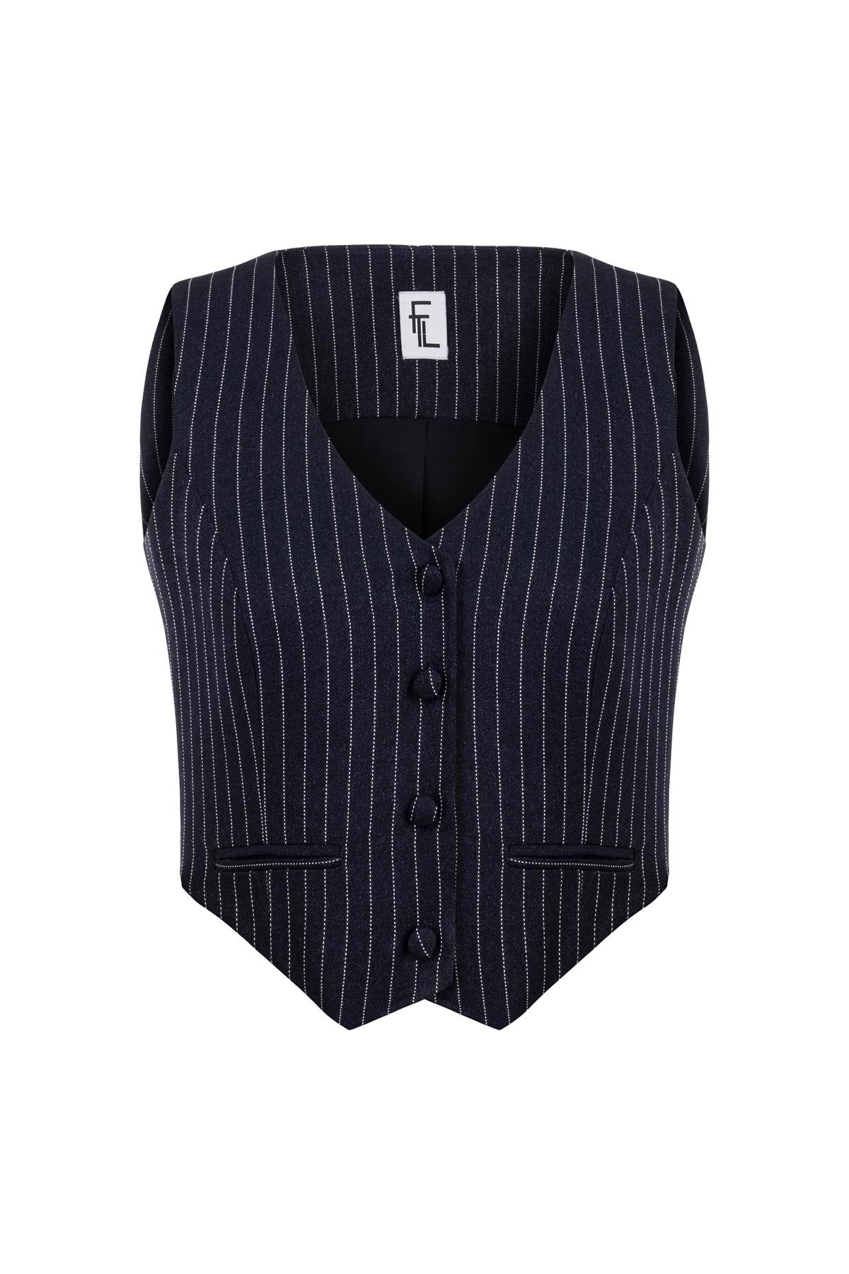 CLÉO GECE MAVİSİ YELEK