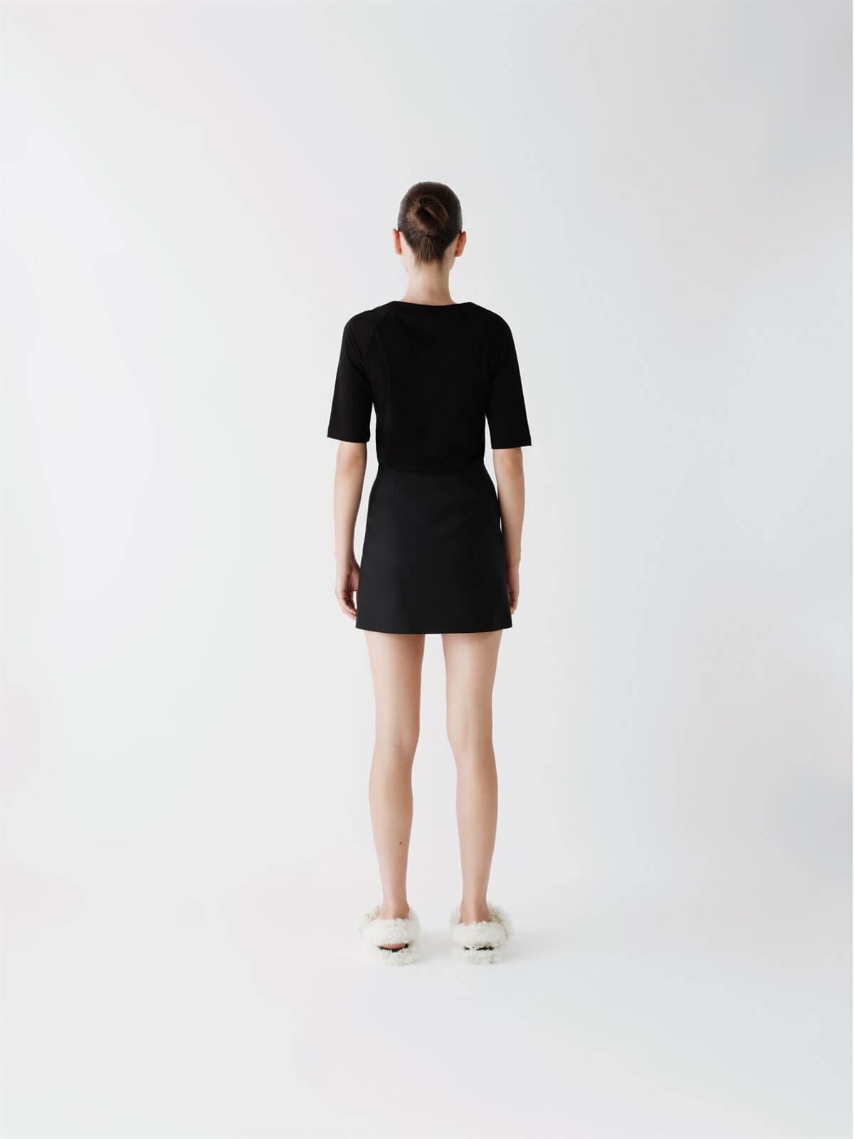 Cotton Siyah T-shirt