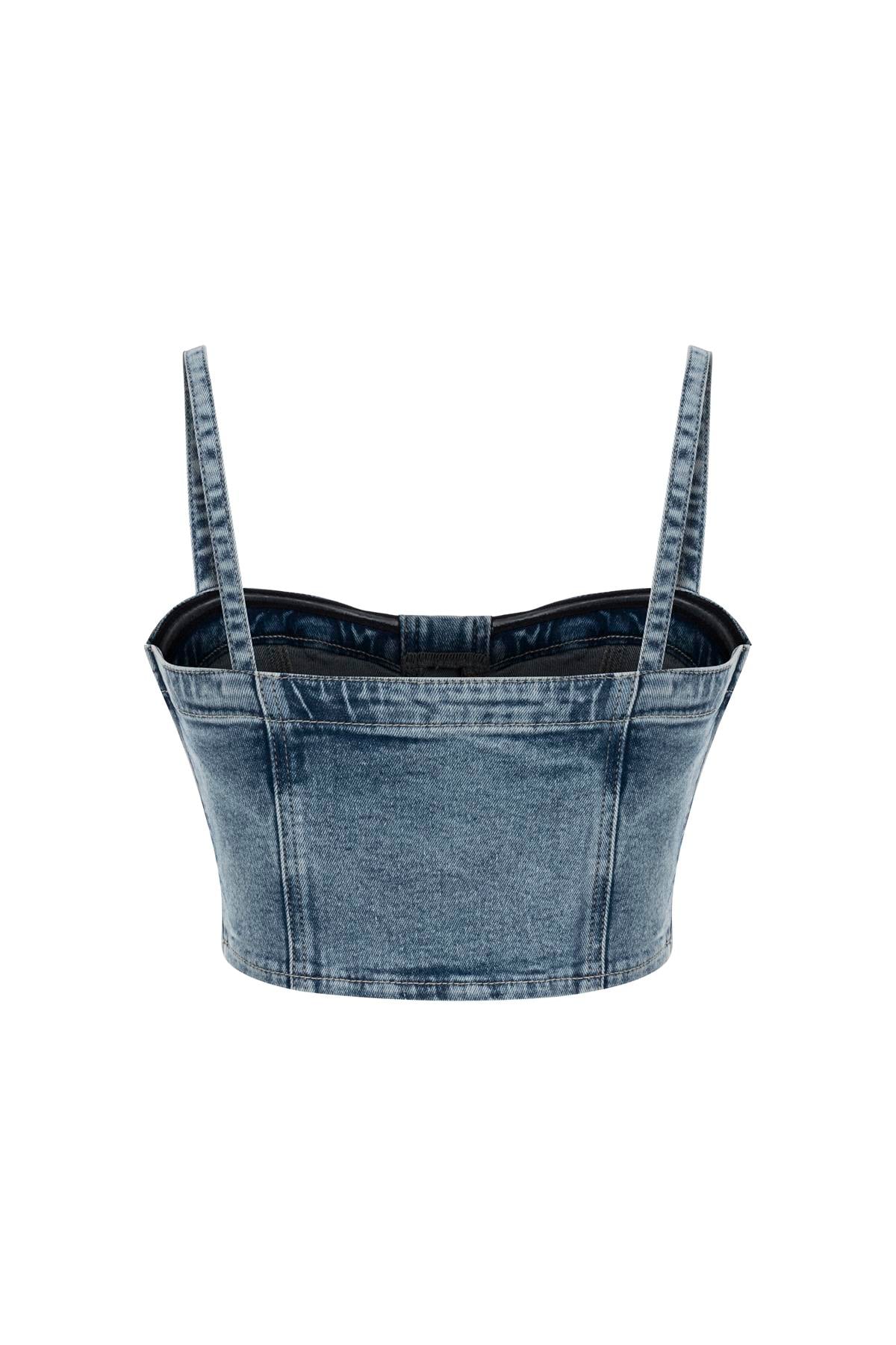 FTL Jeans Denim Büstiyer