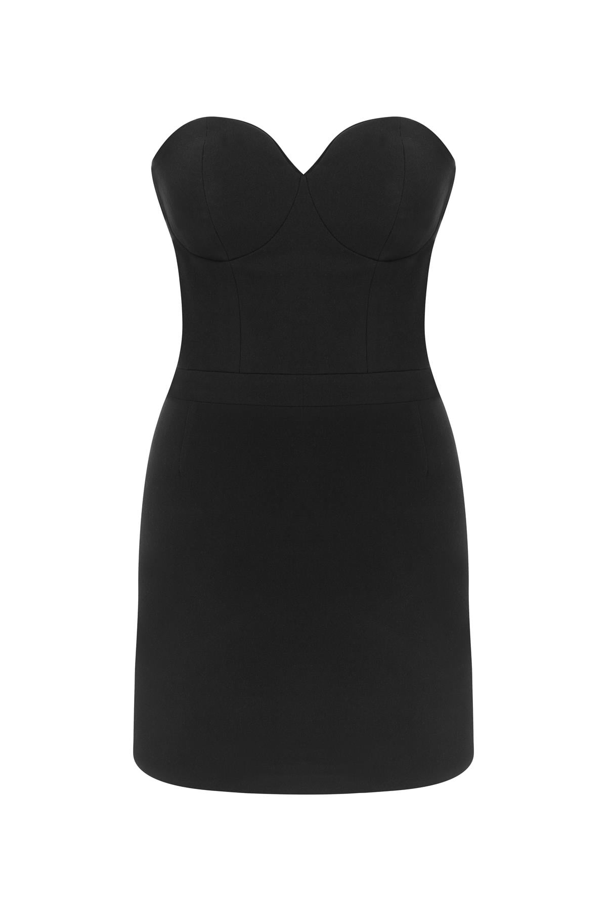 Ira Black Mini Dress