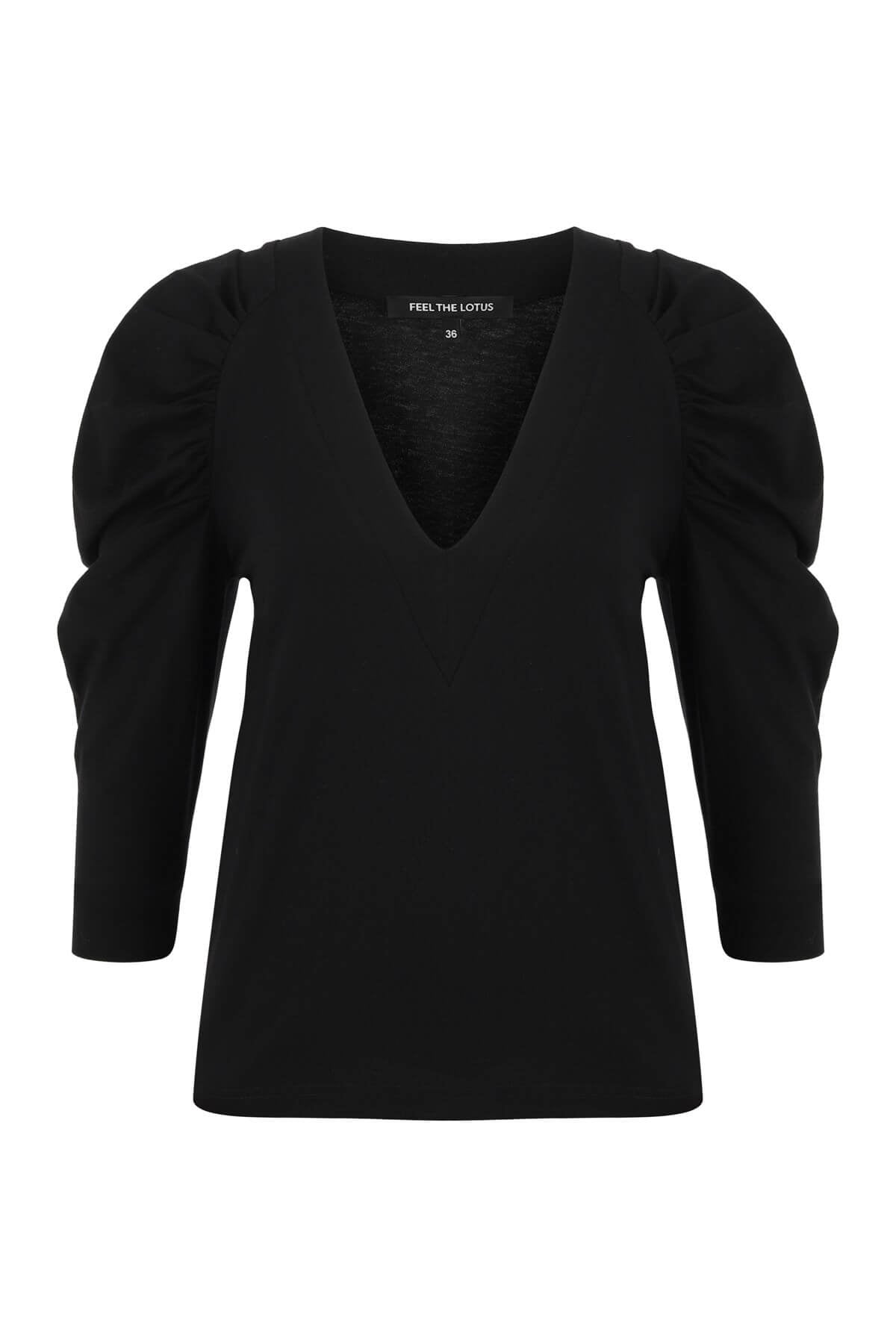 LOTUS TSHIRT BLACK
