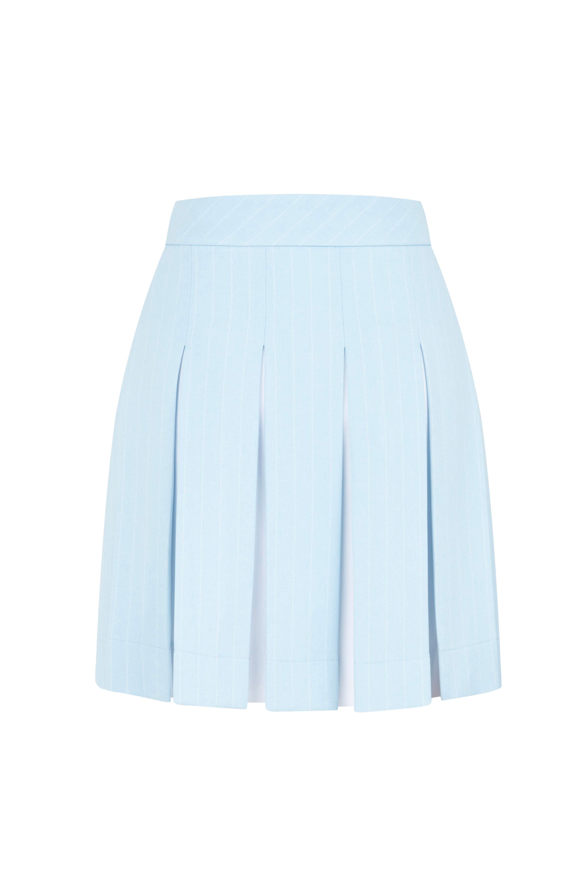 LOUISETTE PİLELİ ETEK 