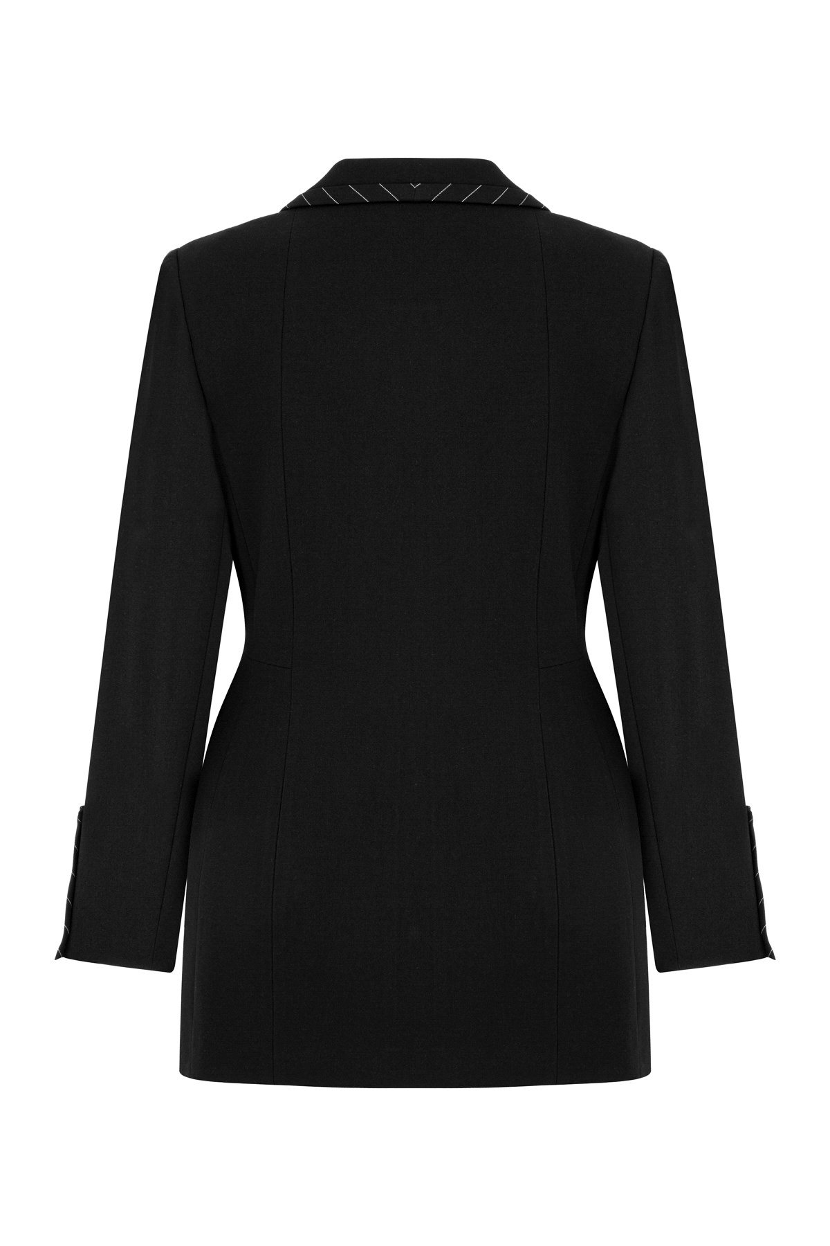 Lucien Siyah Çizgili Ceket