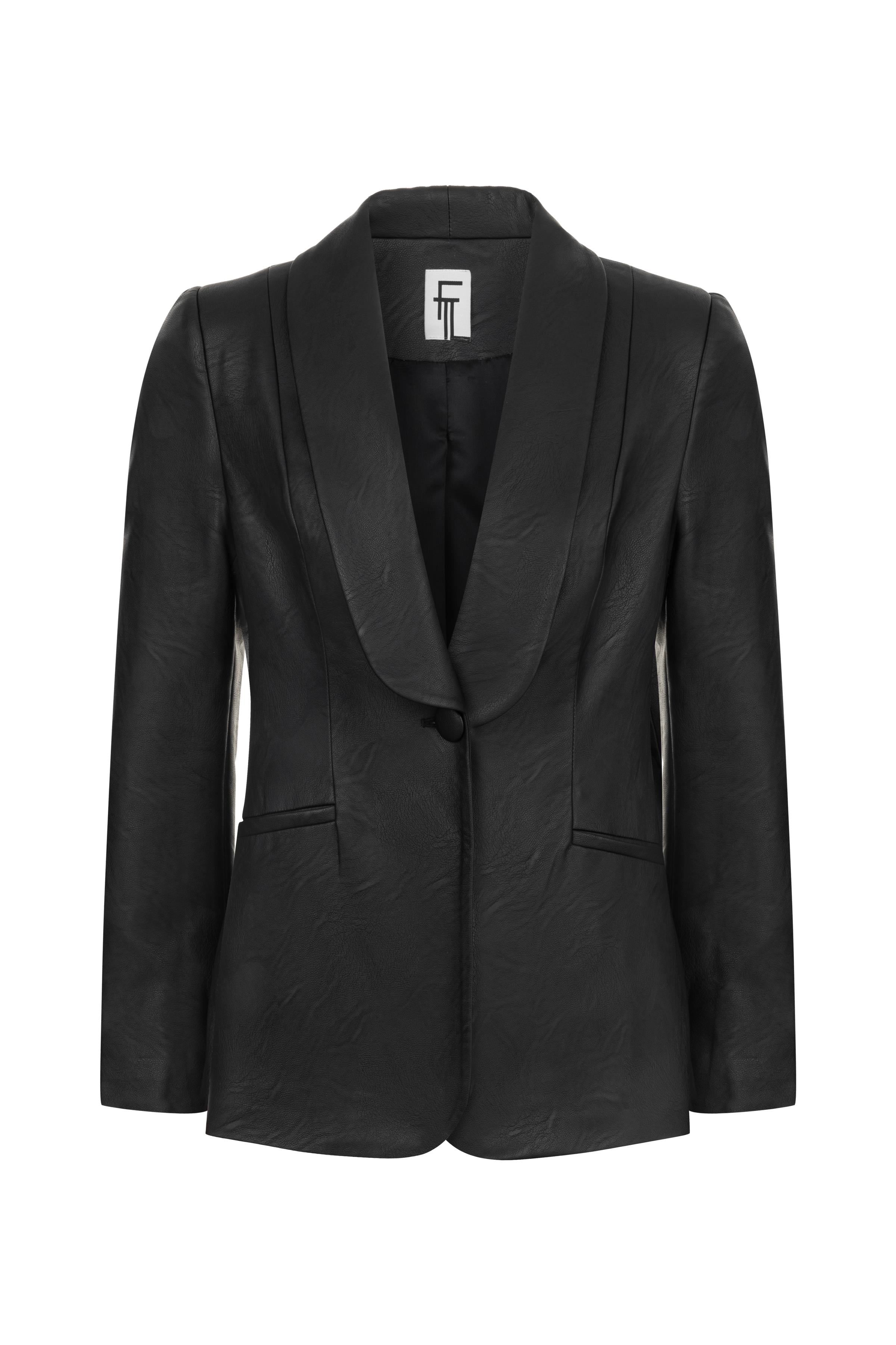 LUISA DERİ BLAZER 