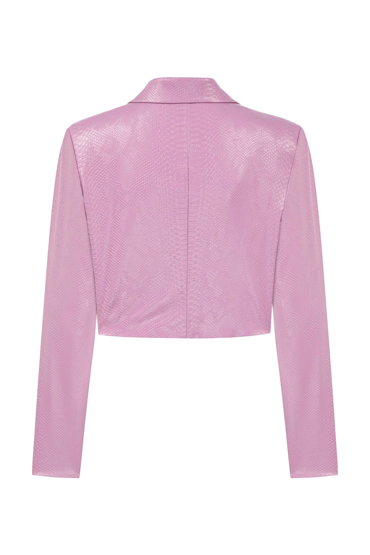 Miranda Lila Crop Ceket