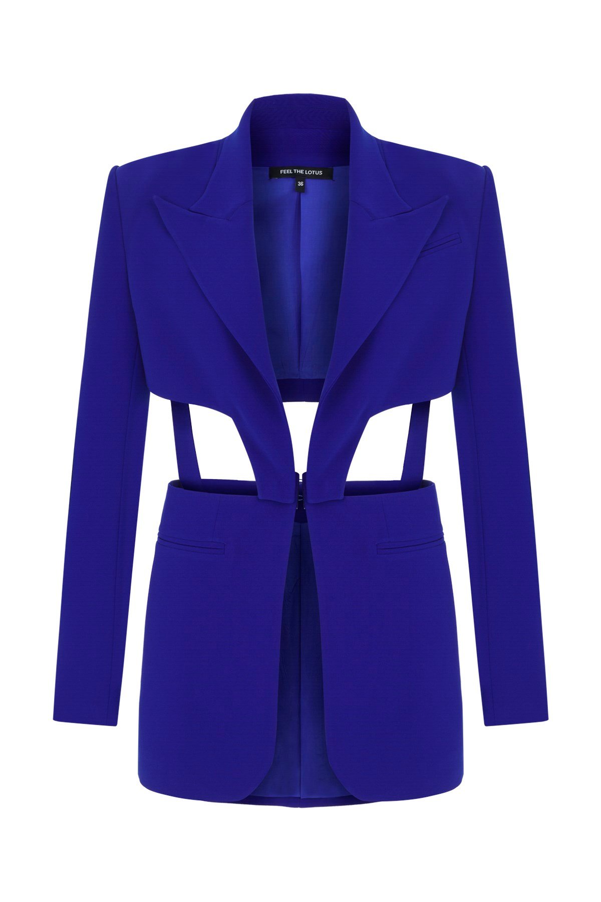 Ren Blazer Elektik Mavi Ceket