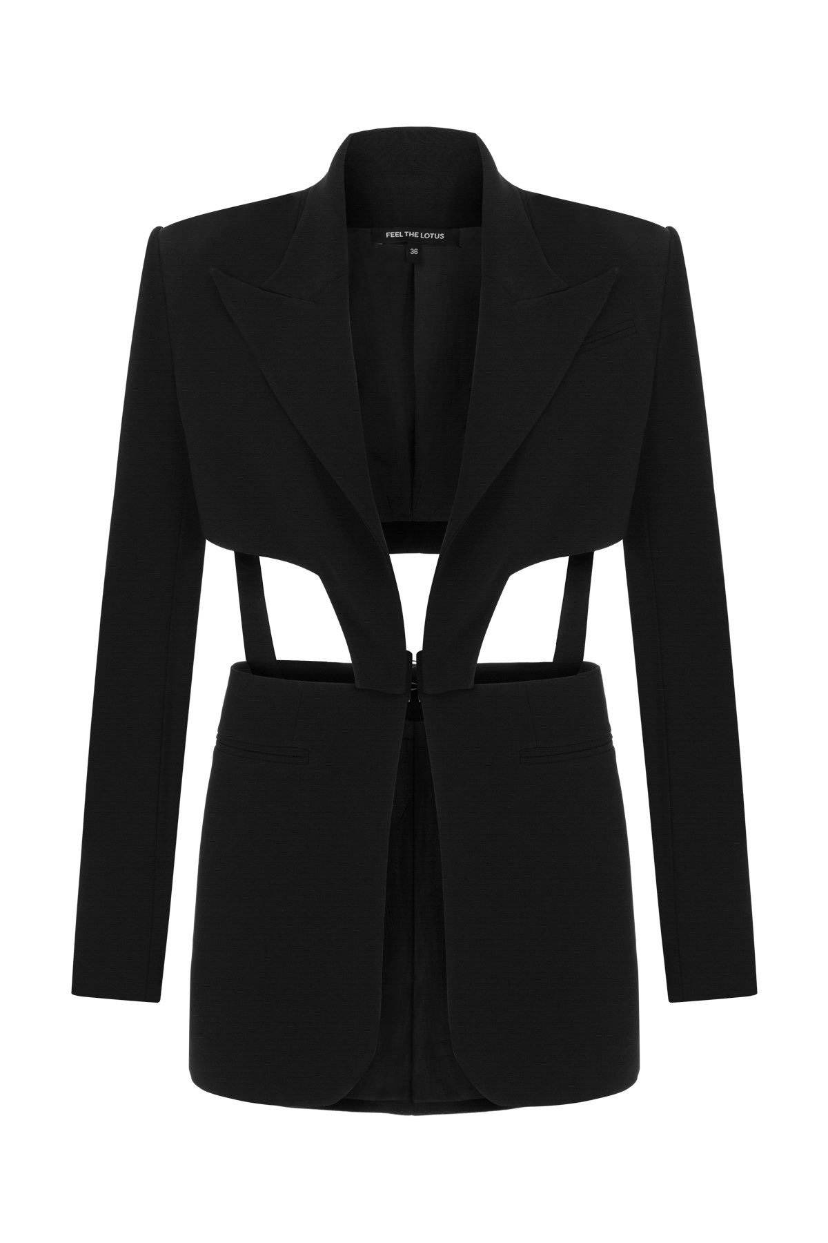 Ren Blazer Siyah Ceket