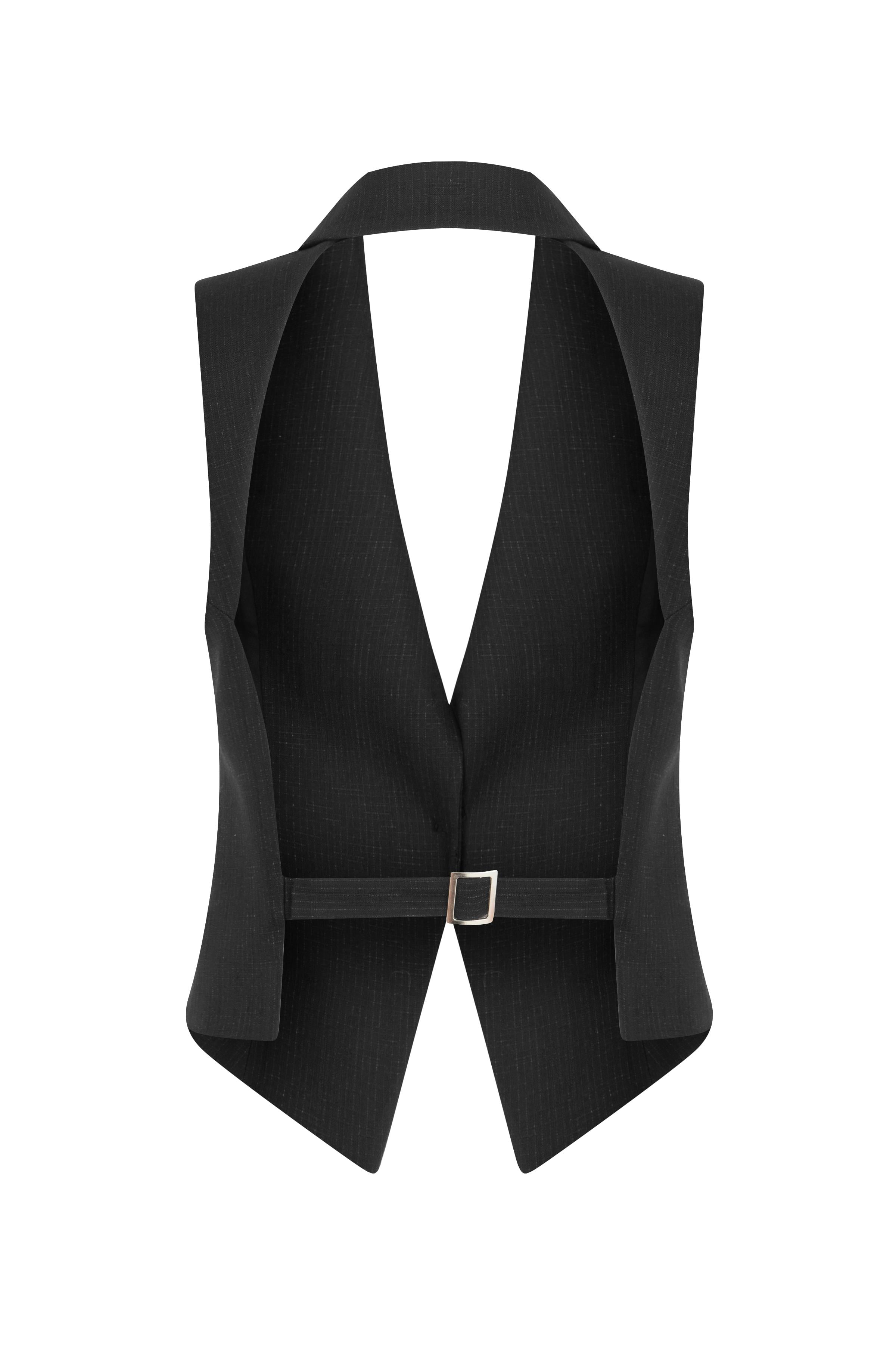 SANDRA SIRTI AÇIK YELEK