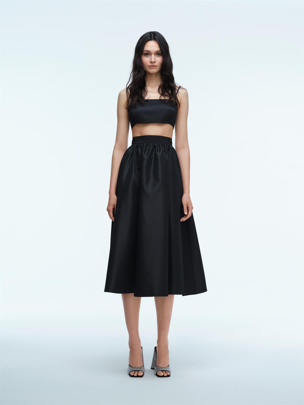 Sarah Black Long Skirt