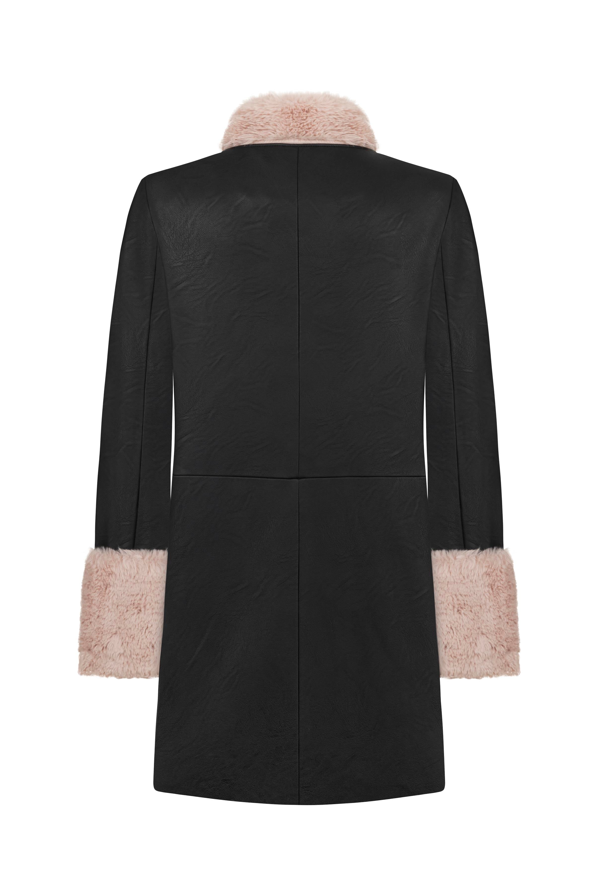 SUKI LEATHER COAT 