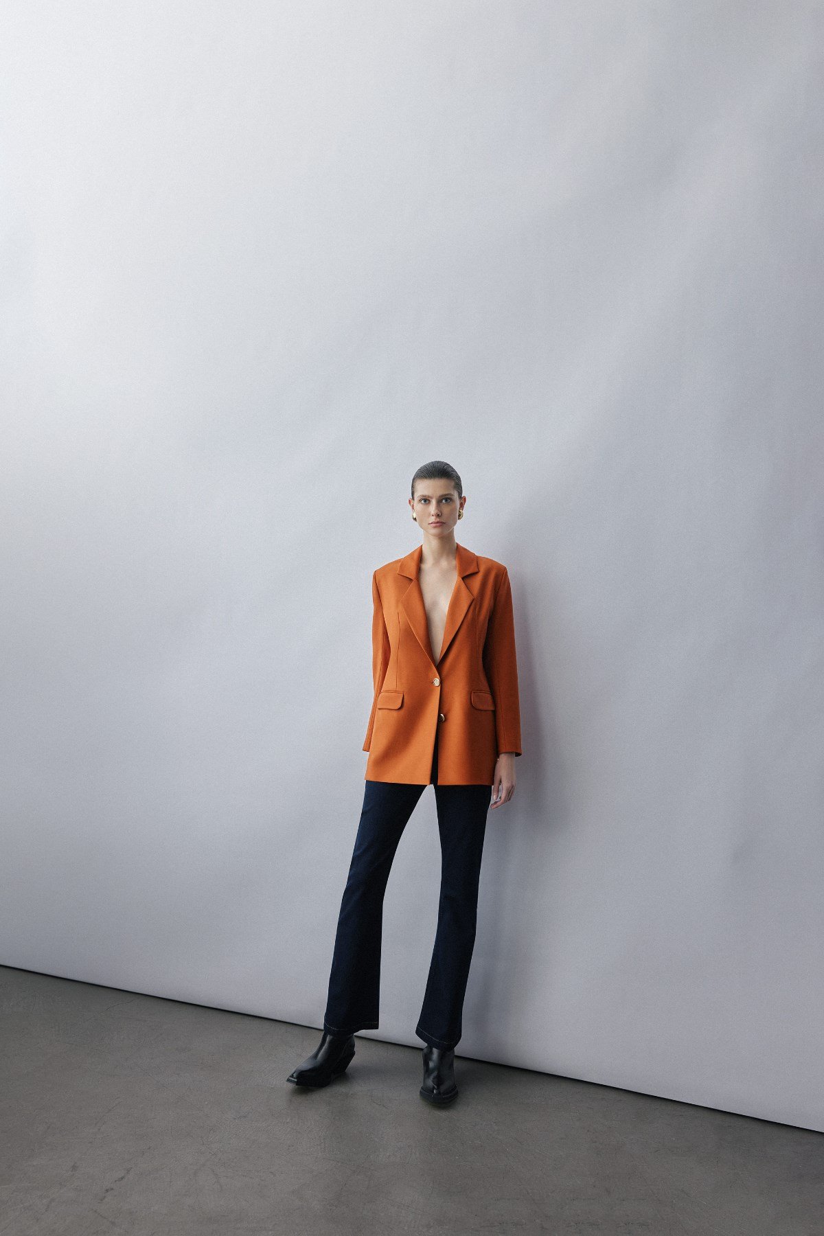 Tarçın Boyfriend Ceket 