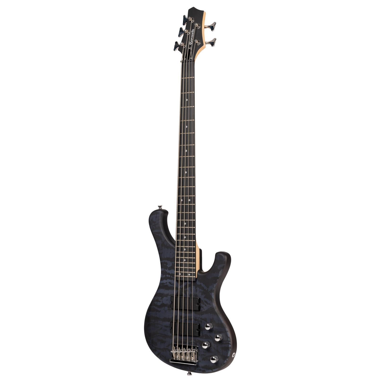 Zoppran Carneville Black Diamond Series BBD5GR Mat 5 Telli Bas Gitar