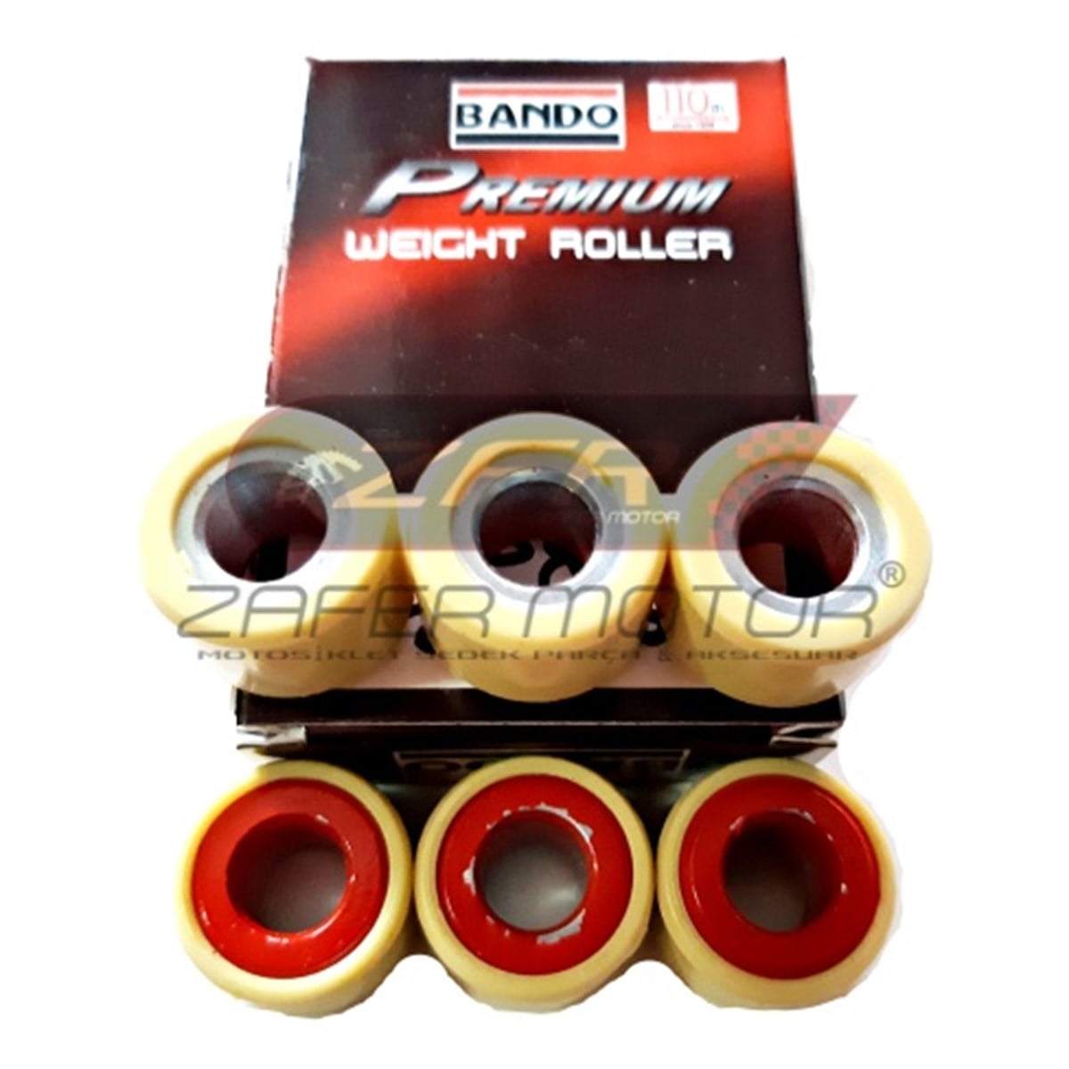 BandoDebriyajBando Scooter 18X14 13 Gram Debriyaj Baga Ağırlık Seti