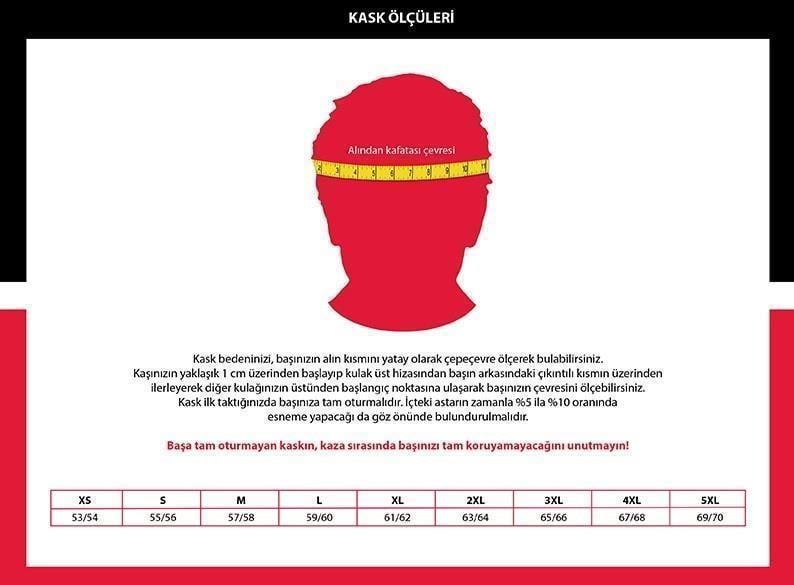 EVOKaskEvo Çenesiz Güneş Vizörlü Mavi Beyaz Kask