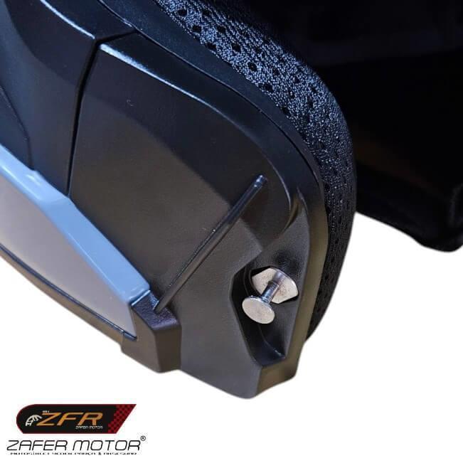 EVOKaskEvo FF906 Çene Açılır Vizörlü Nardo Gri Kask