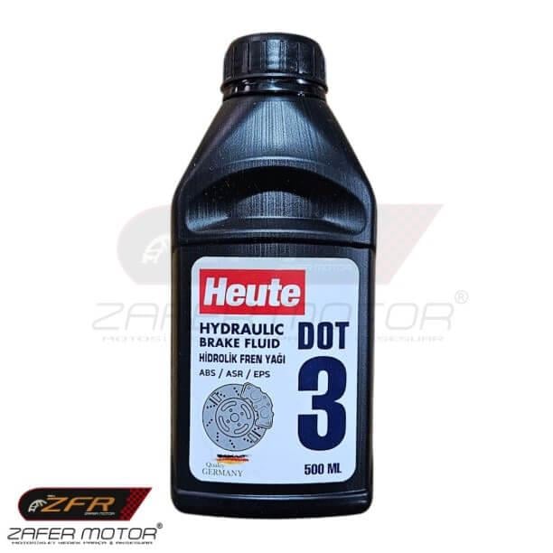 İthalYağHeute DOT3 Fren Hidrolik Yağı 500ml