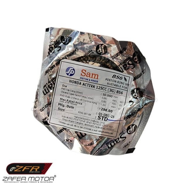OEMYedek ParçaHonda Activa 125 Silindir Piston Komple Hindistan 2023-25